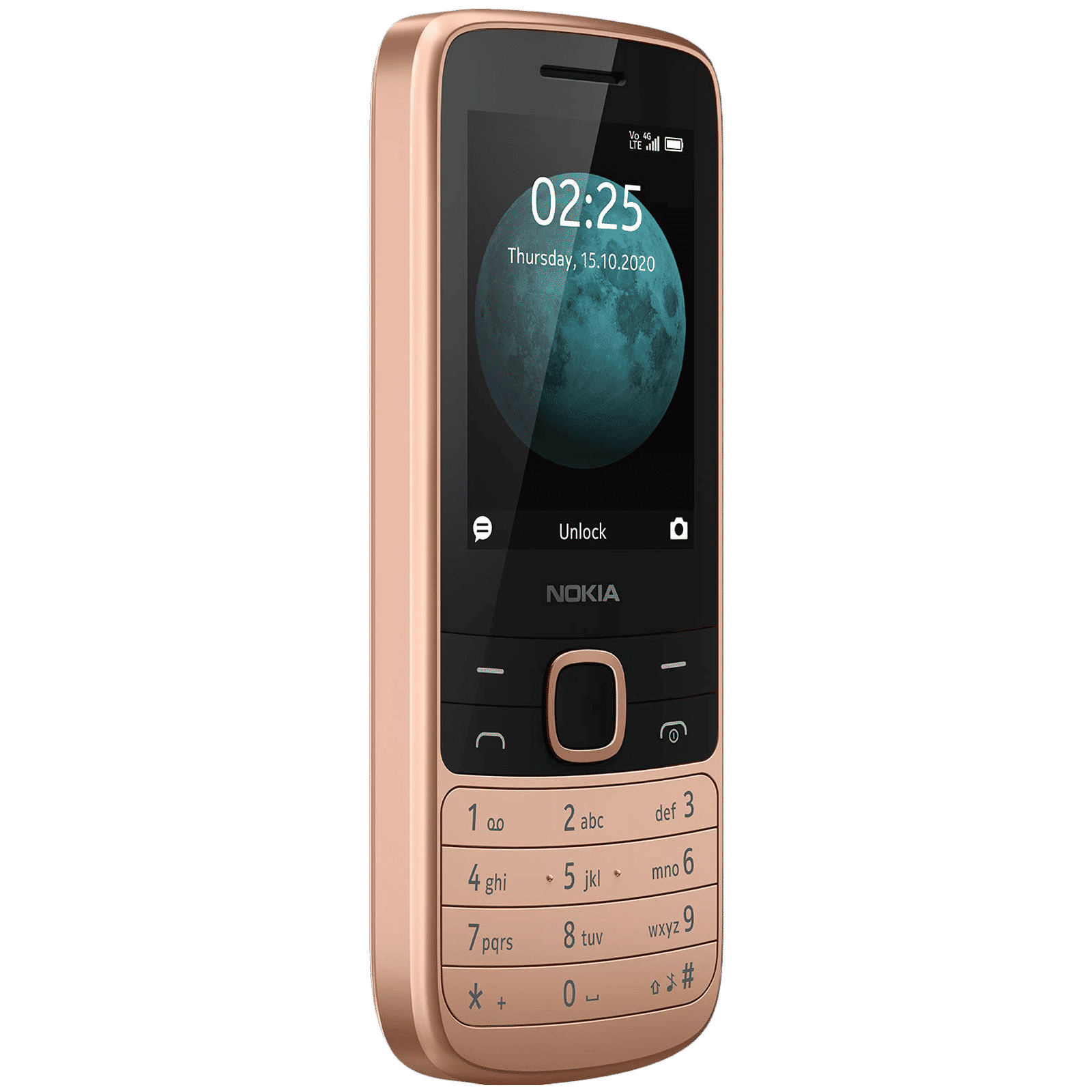 NOKIA 225 12QENG21A01 (128MB, Dual SIM, Rear Camera, Sand)_3