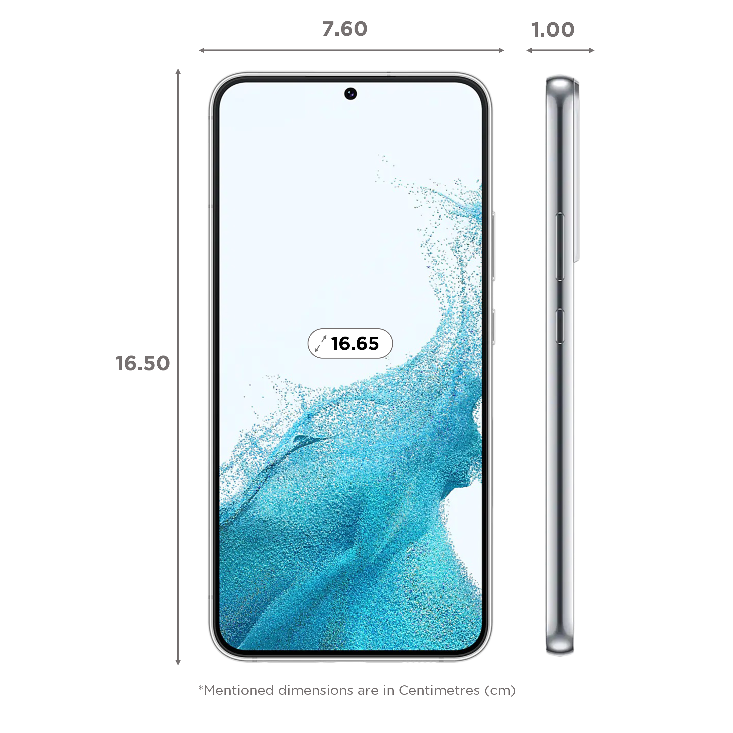 SAMSUNG Galaxy S22+ 5G (8GB RAM, 128GB, Phantom White)_2