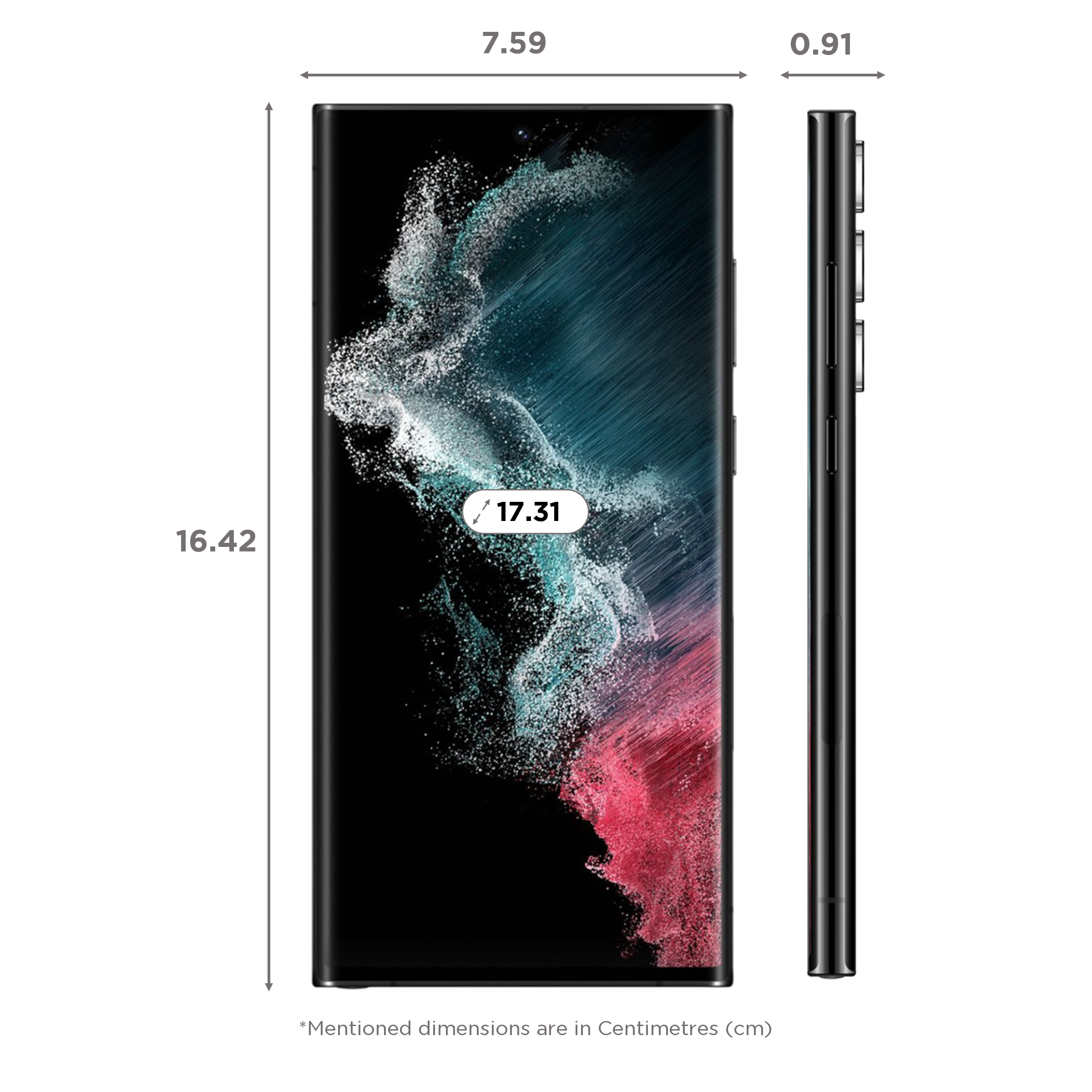 SAMSUNG Galaxy S22 Ultra 5G (12GB RAM, 256GB, Phantom Black)_2