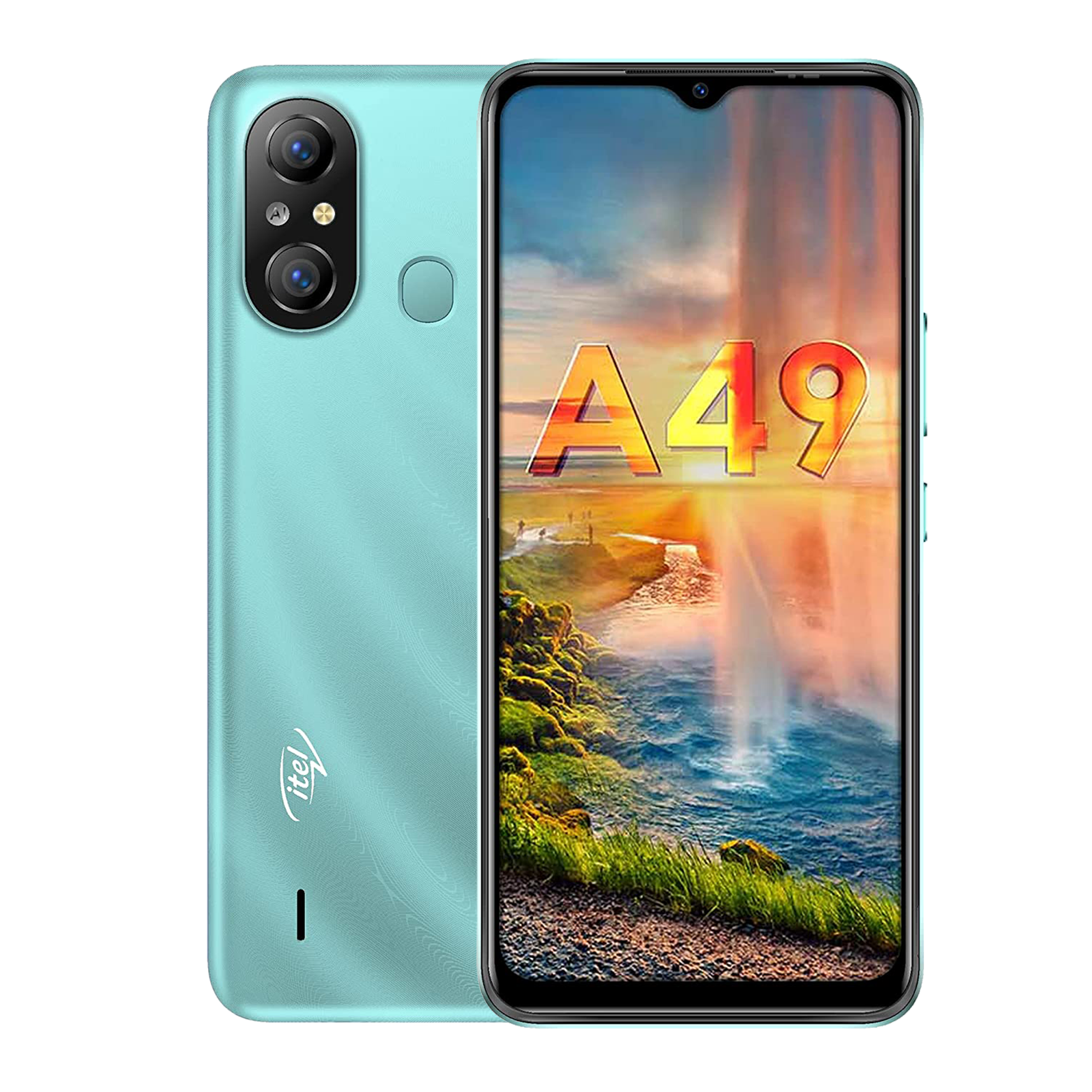 Itel A49 (2GB RAM, 32GB, Sky Cyan)_1