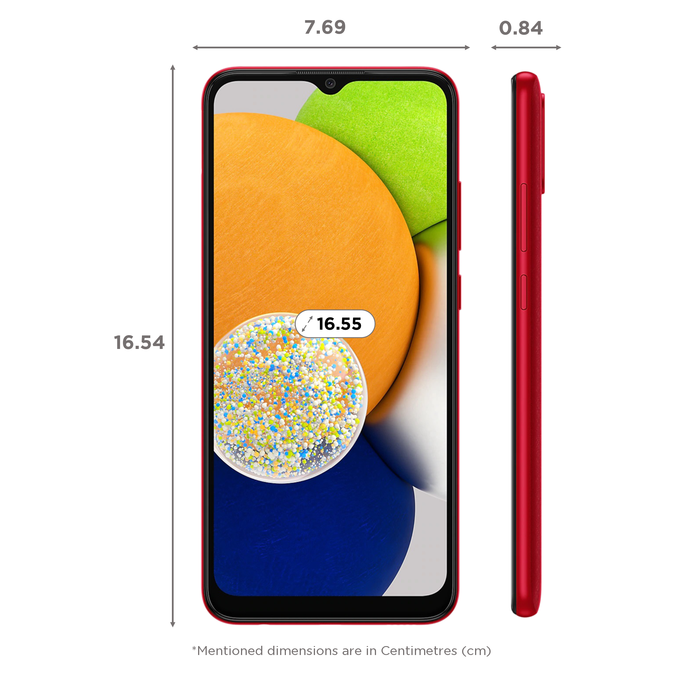 SAMSUNG Galaxy A03 (4GB RAM, 64GB, Red) SAMSUNG Galaxy A03 (4GB RAM, 64GB, Red)_2