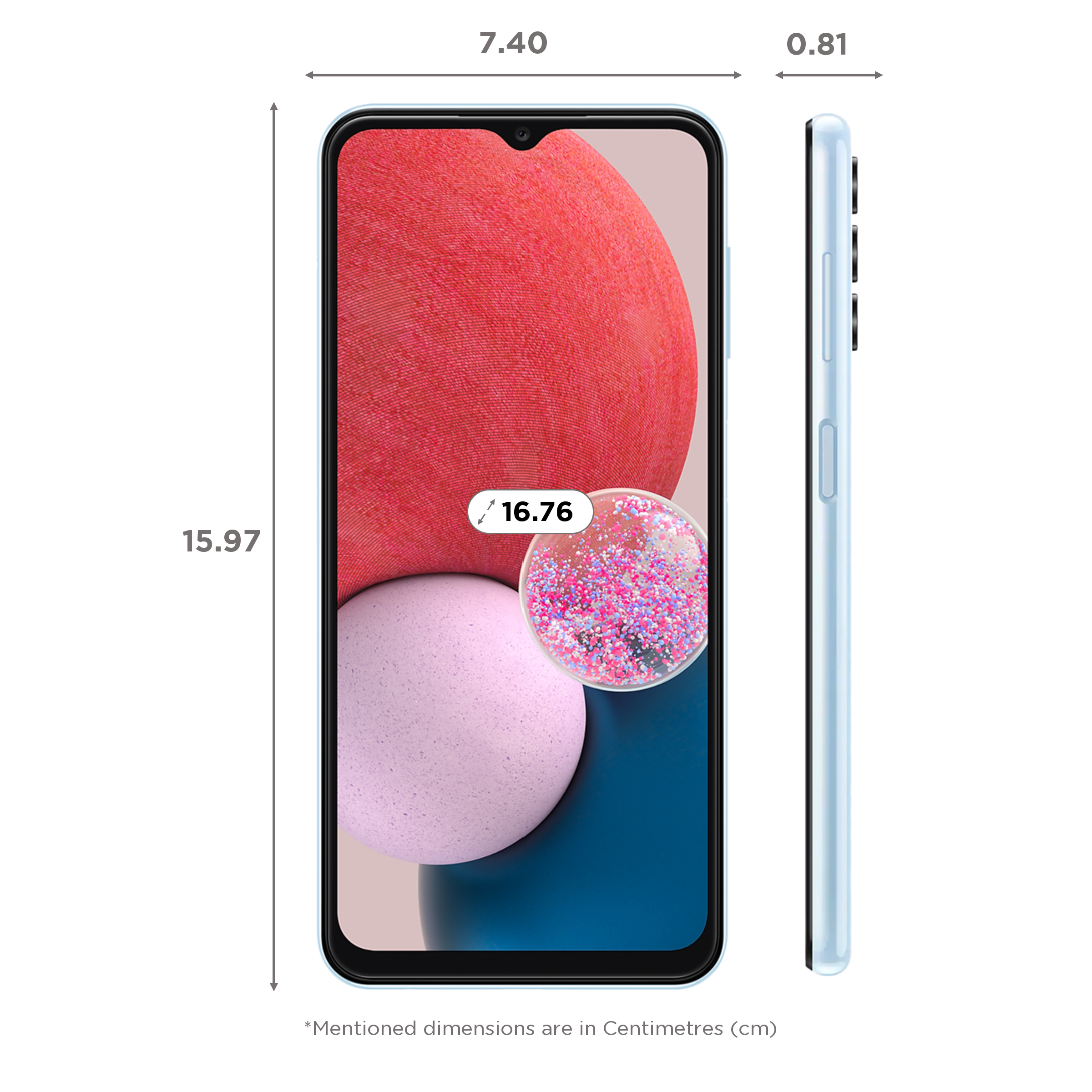 SAMSUNG Galaxy A13 (4GB RAM, 128GB, Light Blue)_2