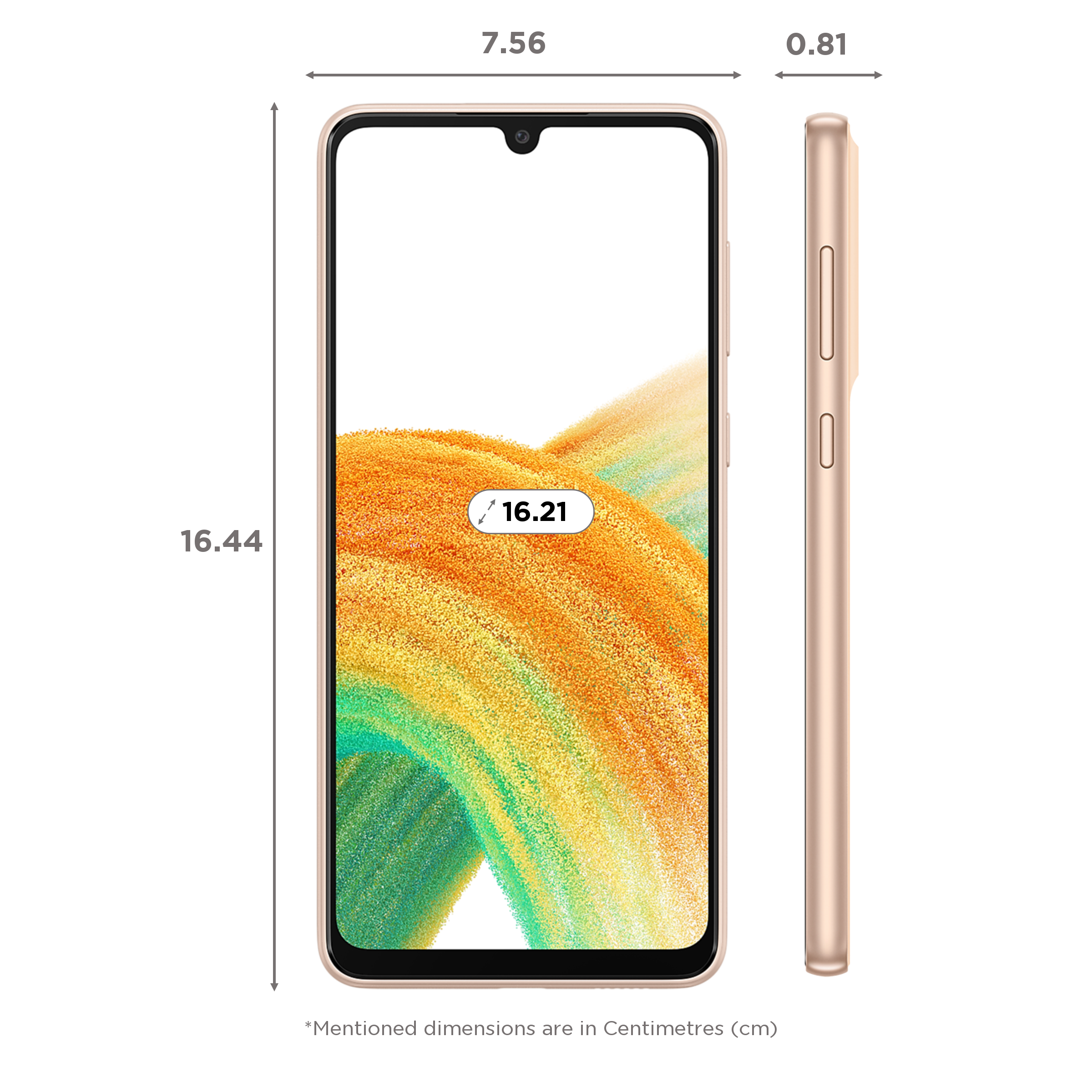 SAMSUNG Galaxy A33 5G (6GB RAM, 128GB, Awesome Peach)_2