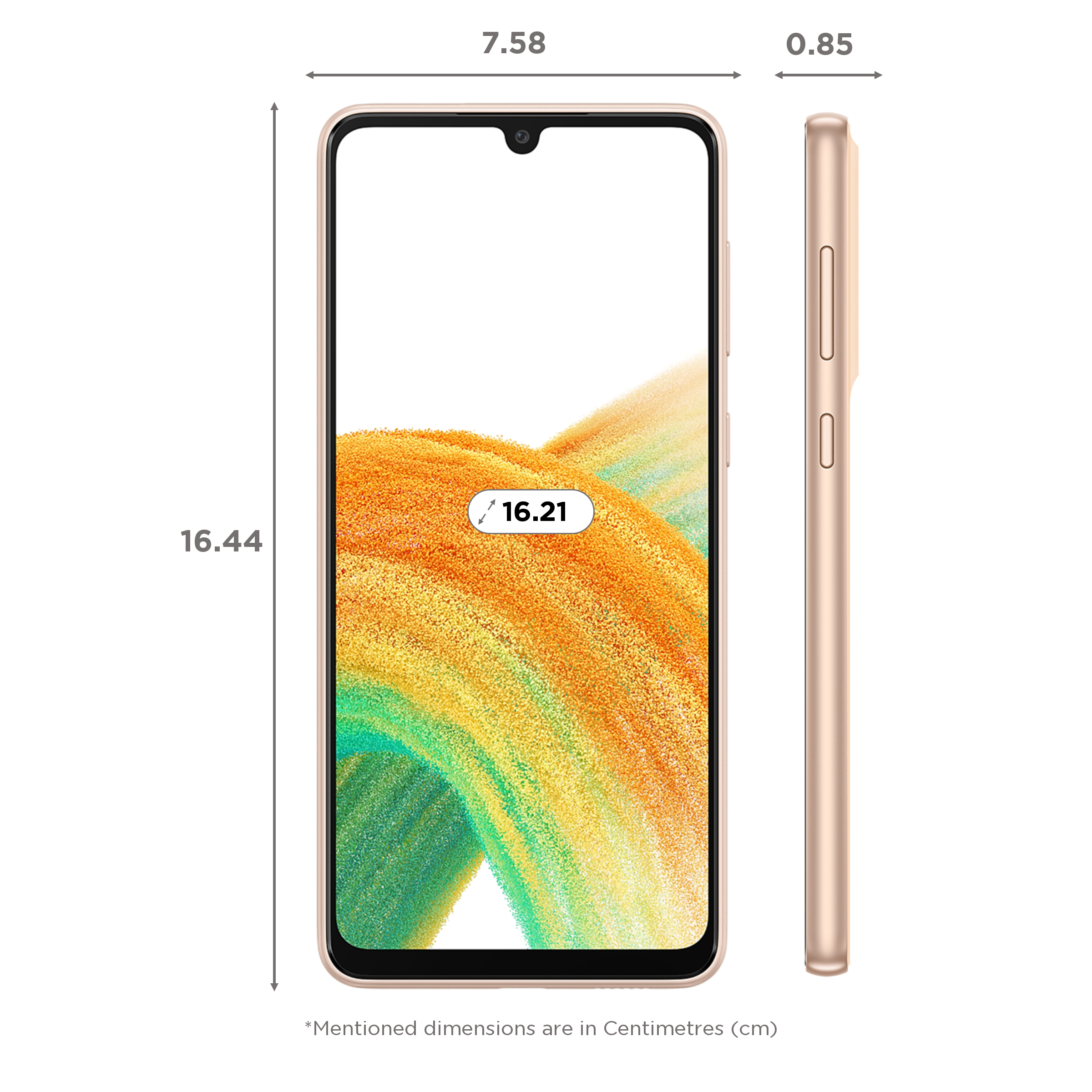 SAMSUNG Galaxy A33 5G (8GB RAM, 128GB, Awesome Peach)_2