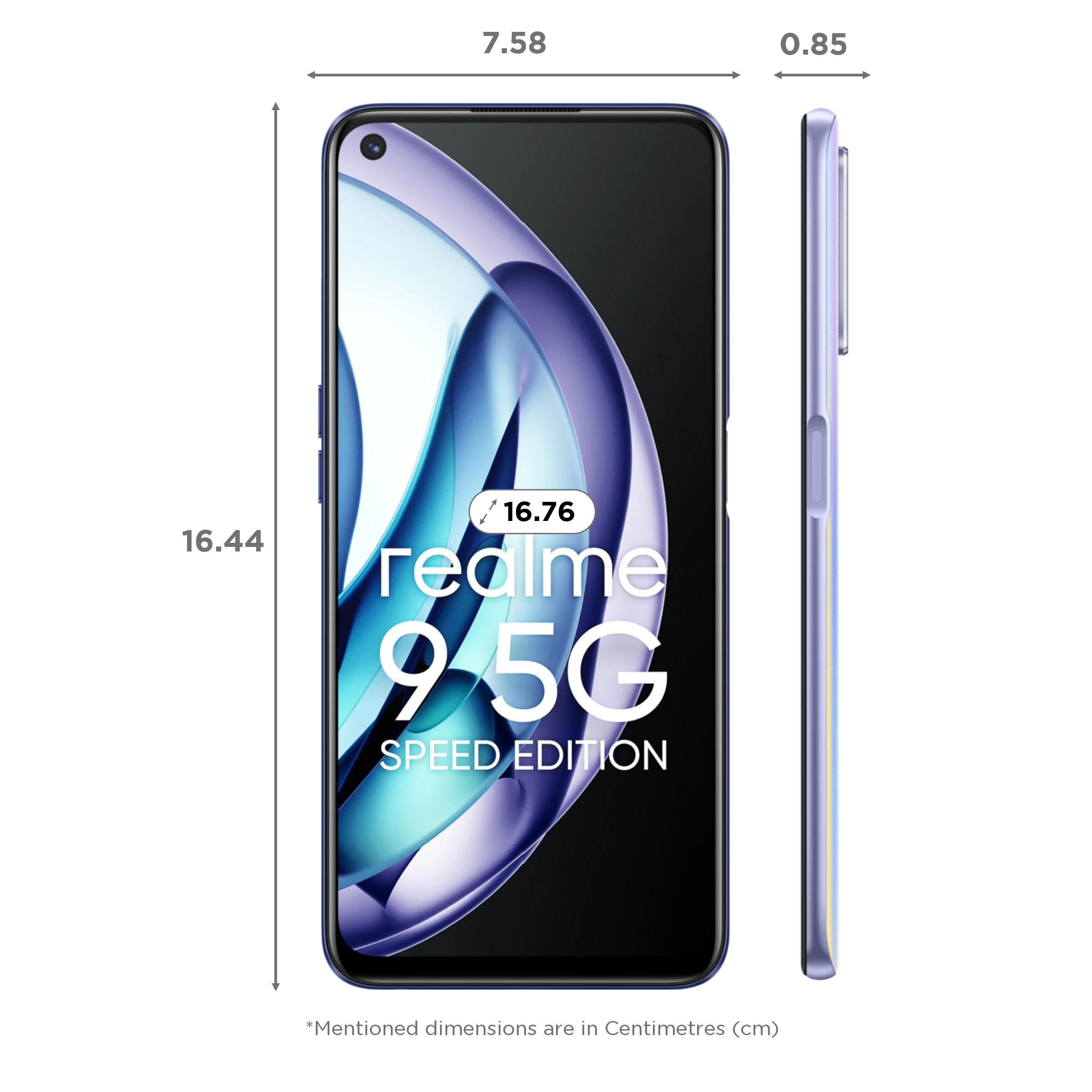realme 9 Speed Edition 5G (6GB RAM, 128GB, Starry Glow)_2