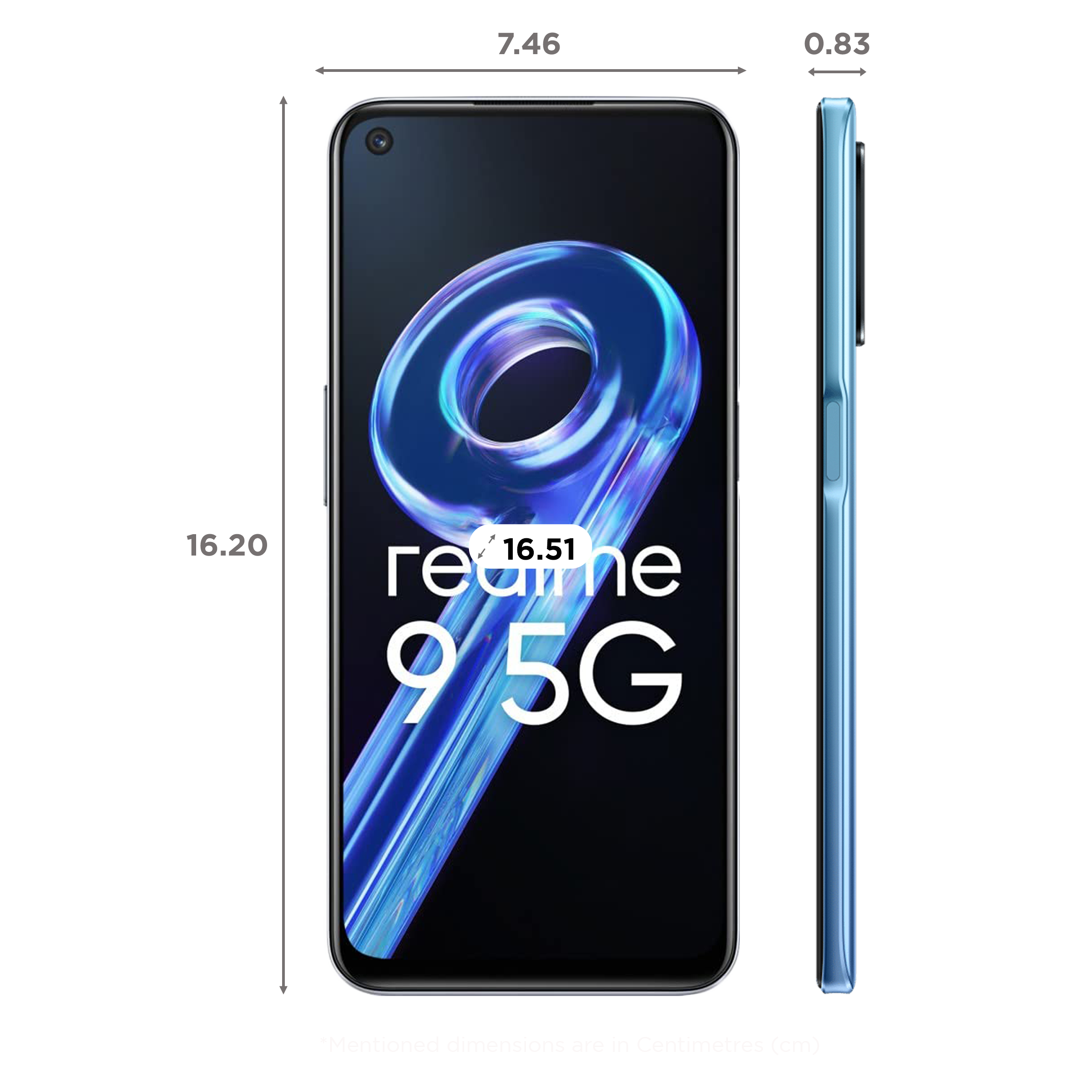 realme 9 5G (4GB RAM, 64GB, Supersonic Blue)_2