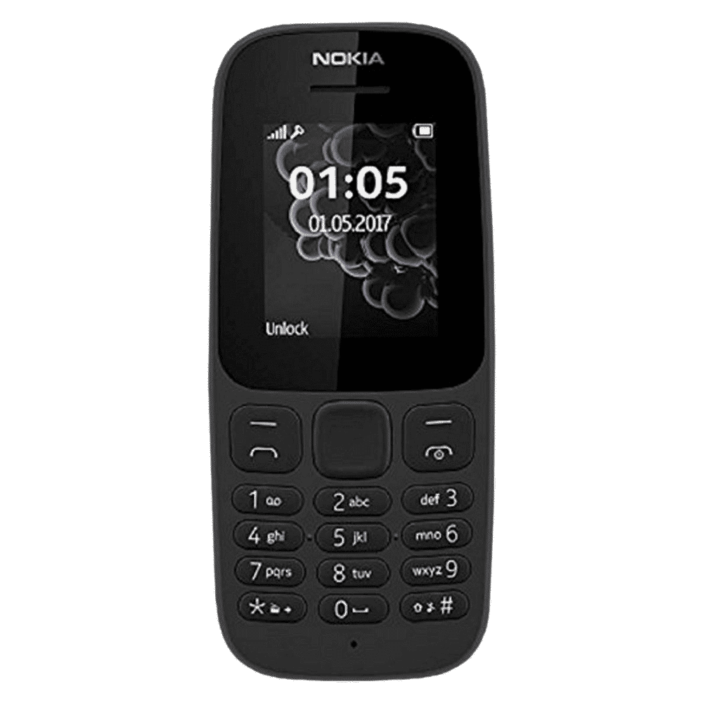 NOKIA 105 12ASTB21A02 (4MB, 800 mAh Battery, FM Radio, Black)_6