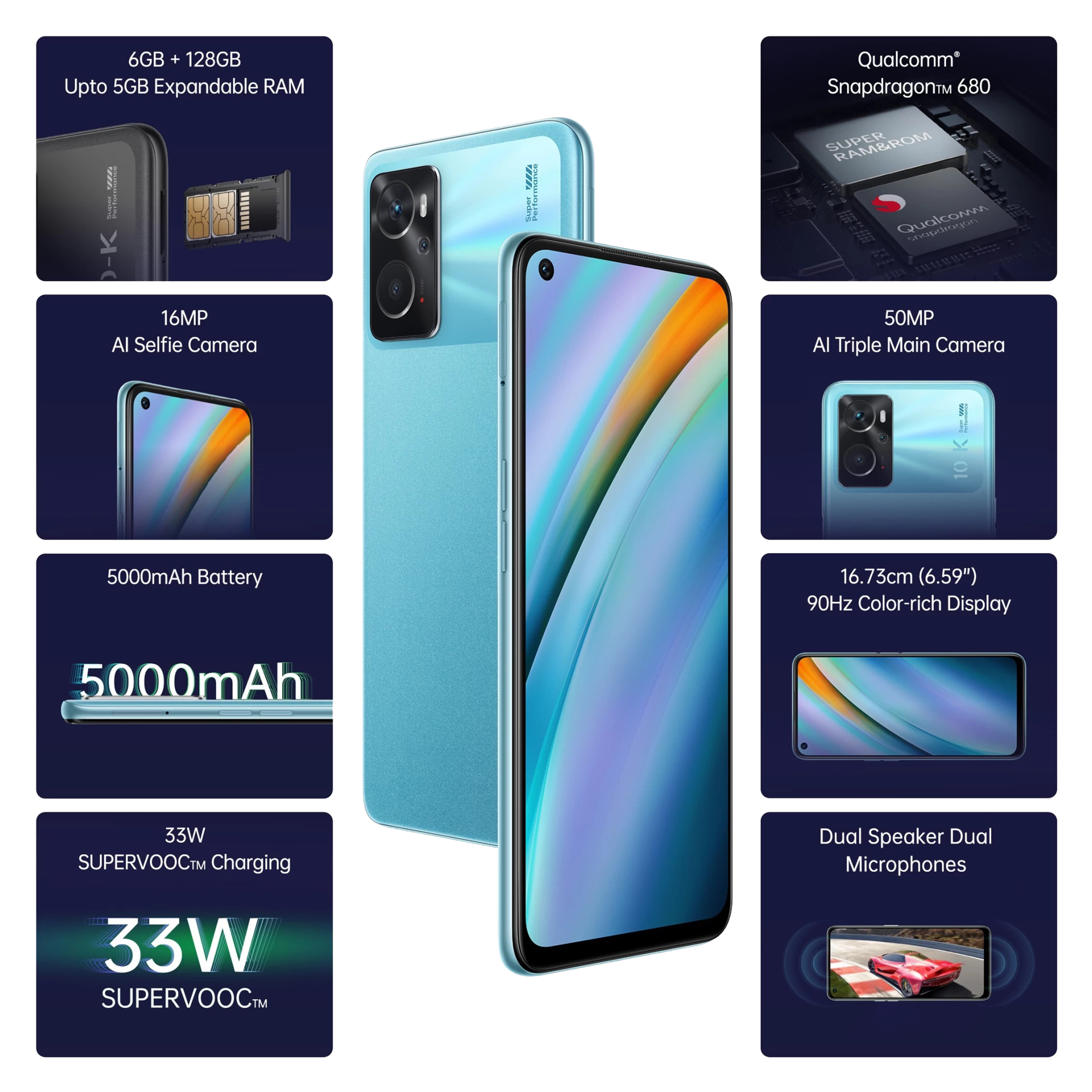 oppo K10 (6GB RAM, 128GB, Blue Flame)_10