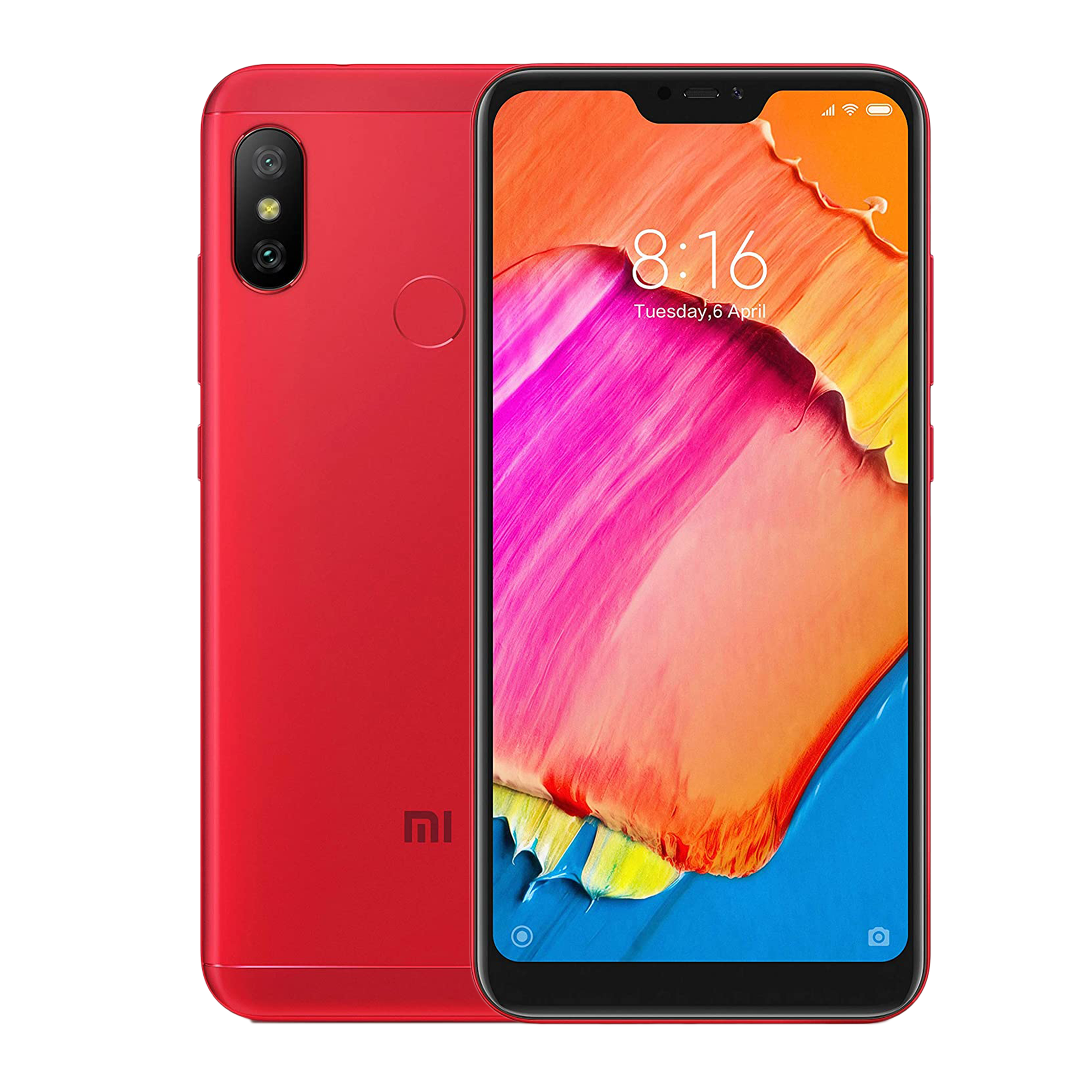 Refurbished Redmi 6 Pro (4GB RAM, 64GB, Red)_1