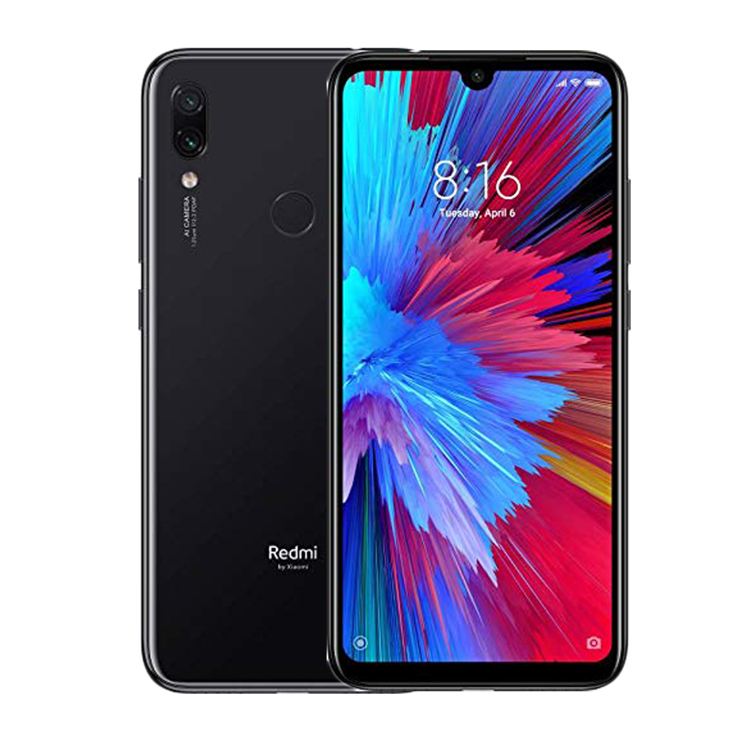 Refurbished Redmi Note 7 (2GB RAM, 32GB, Black)_1