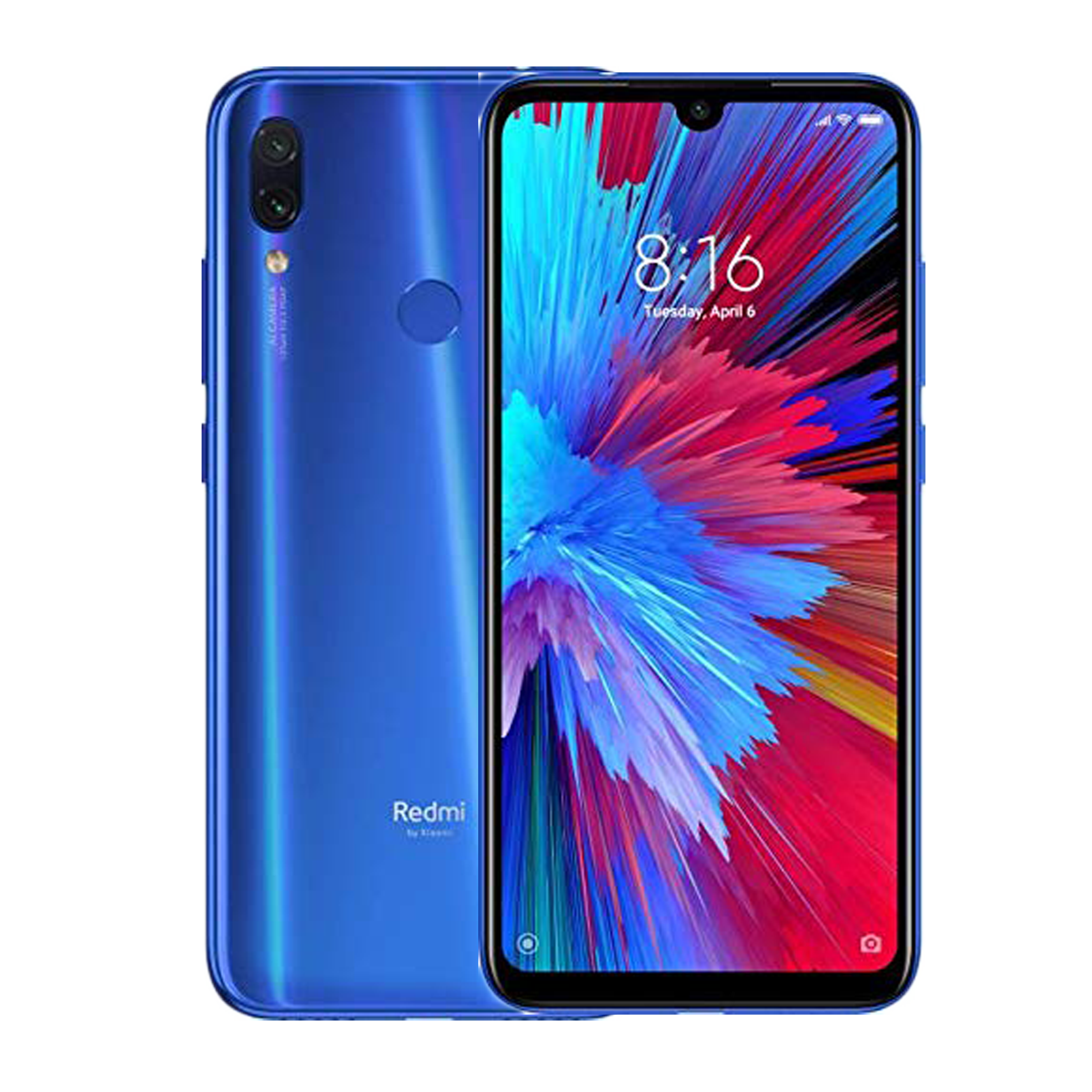 Refurbished Redmi Note 7 (3GB RAM, 32GB, Blue)_1
