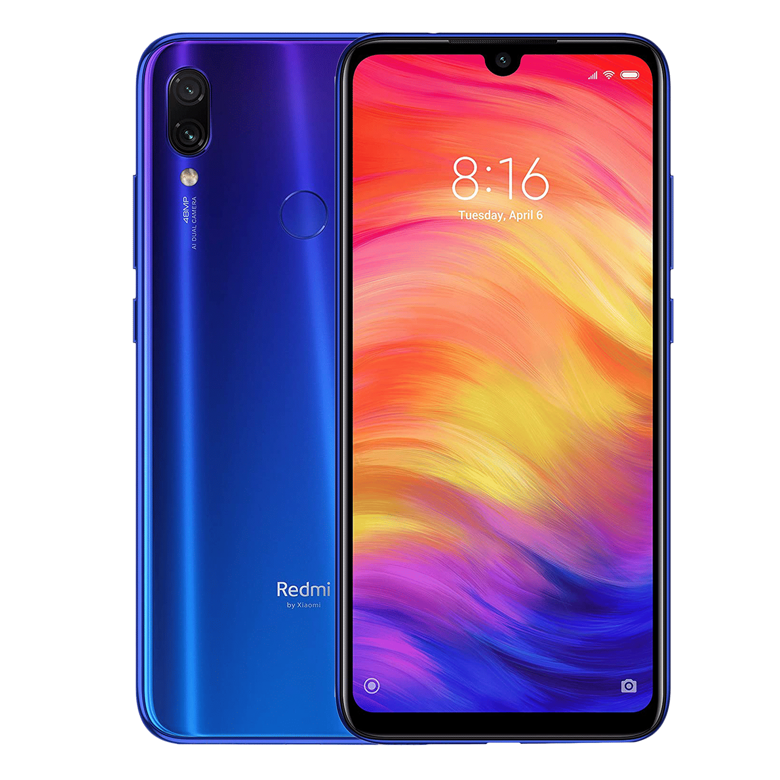 Refurbished Redmi Note 7 Pro (4GB RAM, 64GB, Neptune Blue)_1