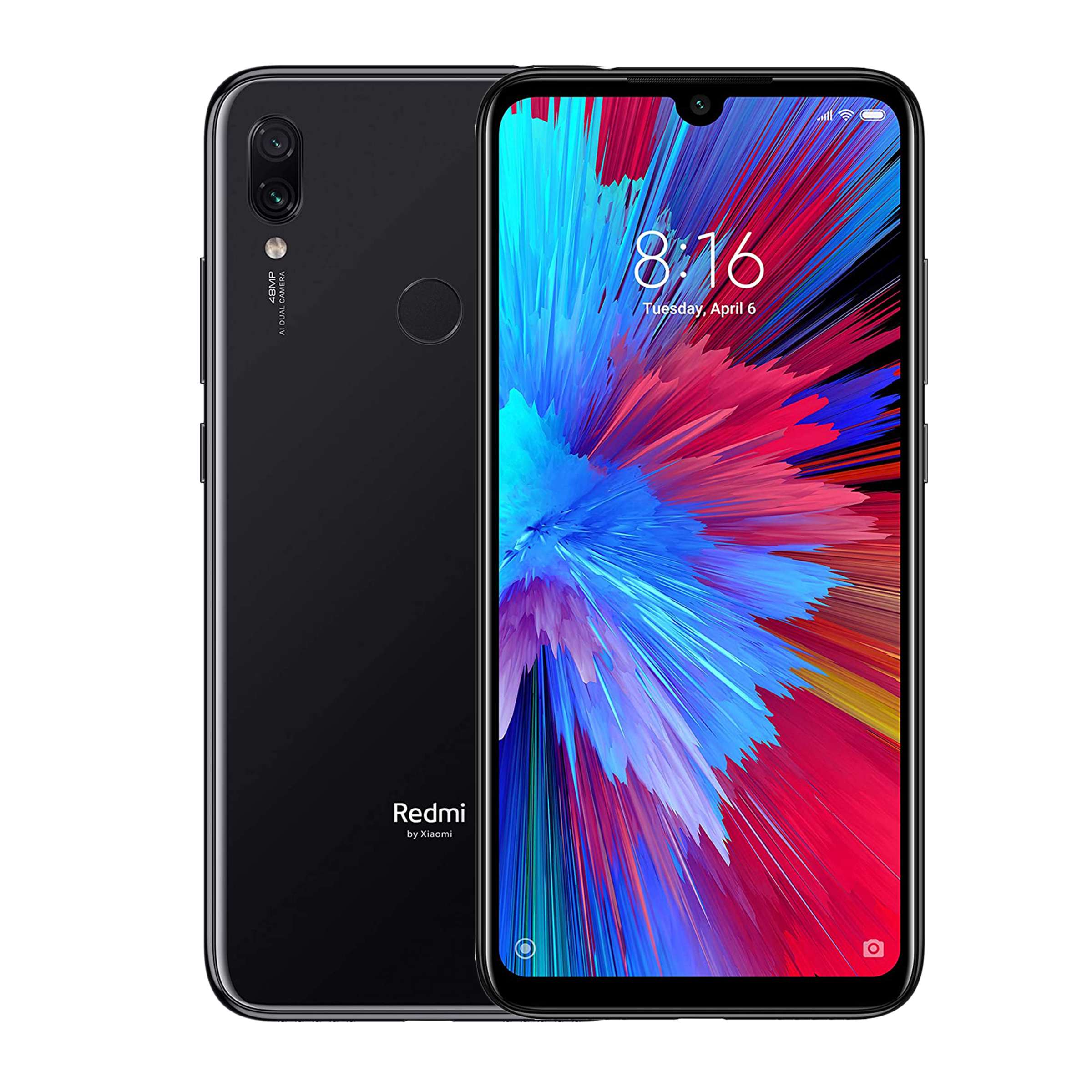 Refurbished Redmi Note 7S (3GB RAM, 32GB, Onyx Black)_1