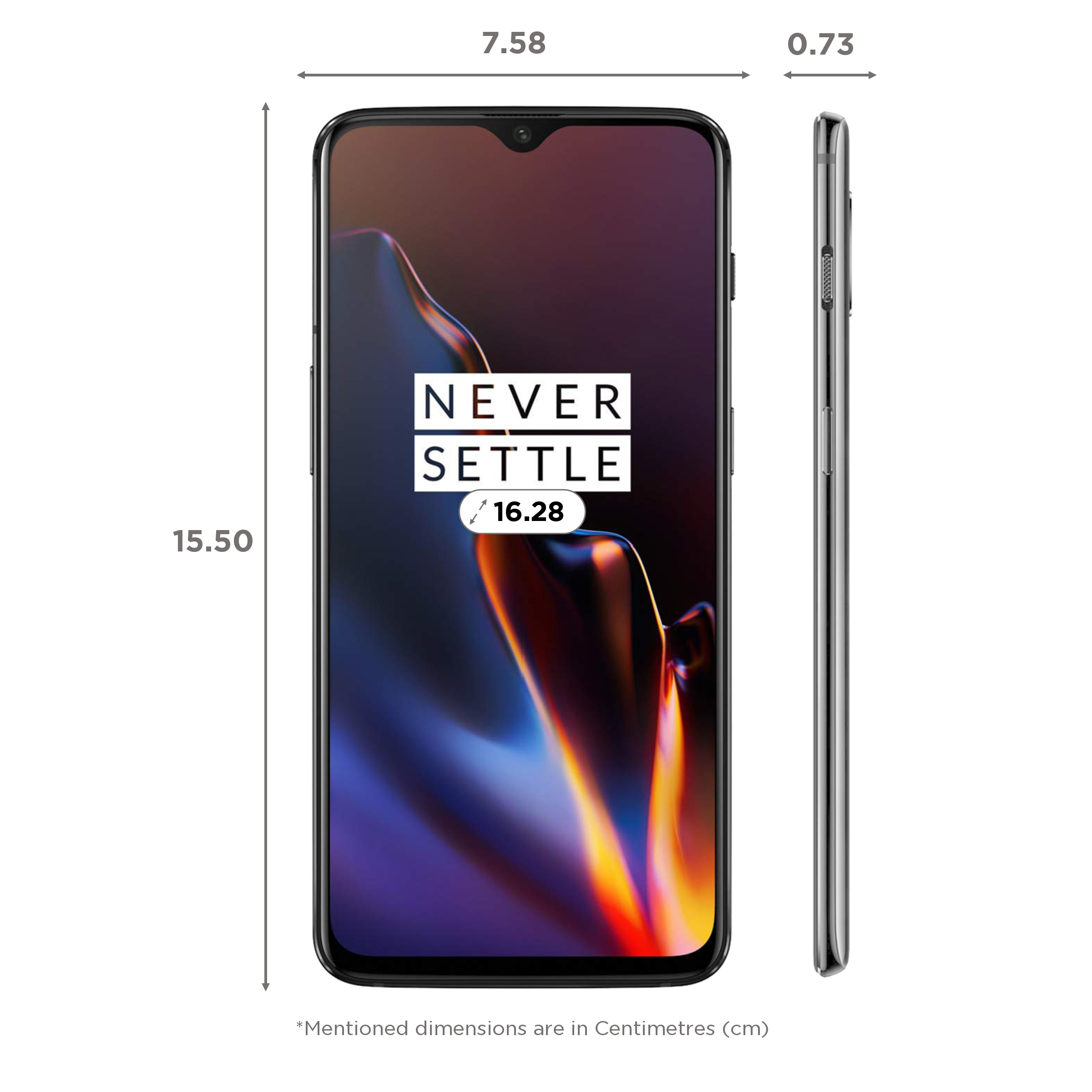 Refurbished OnePlus 6T (6GB RAM, 128GB, Mirror Black)_2