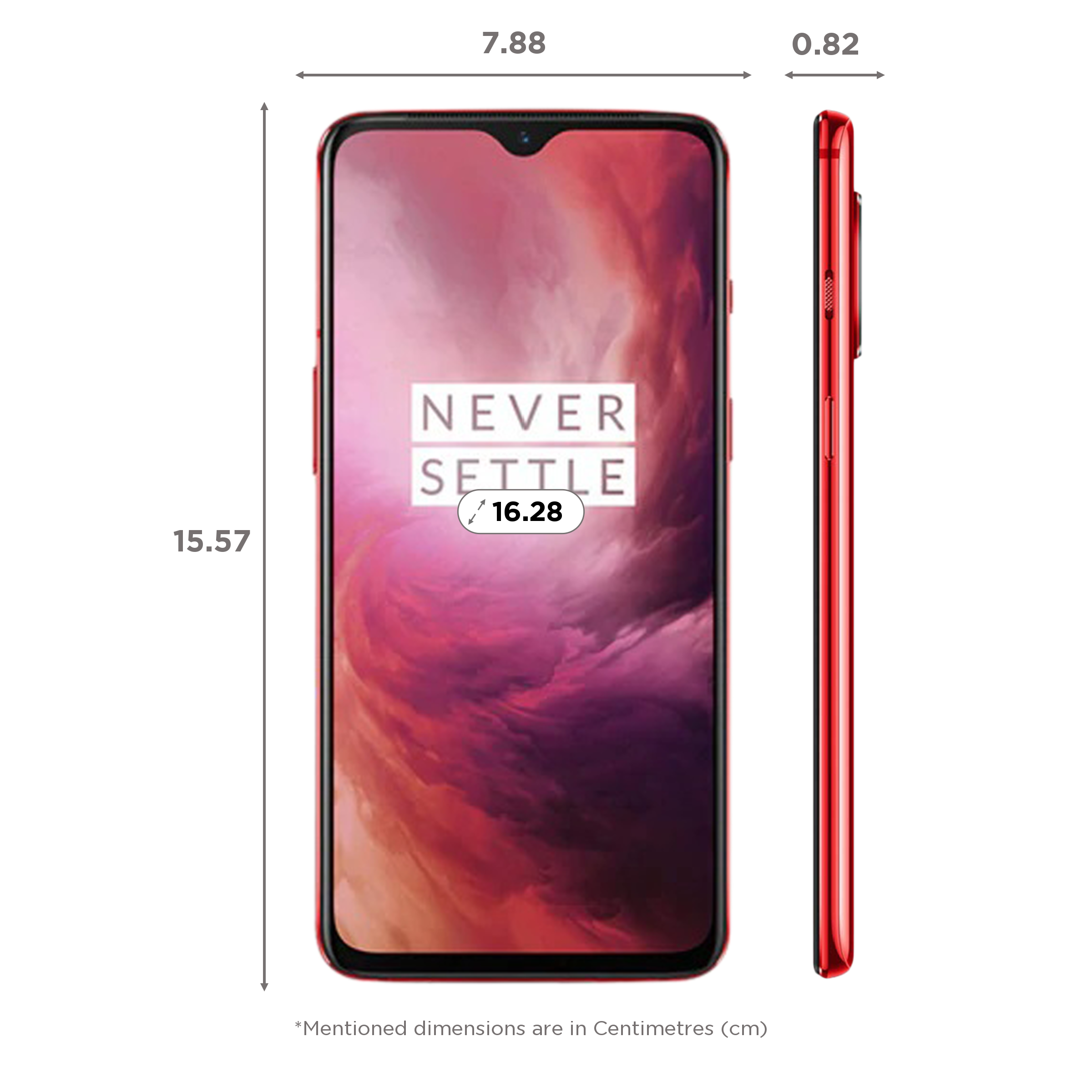Refurbished OnePlus 7 (8GB RAM, 256GB, Mirror Red)_3