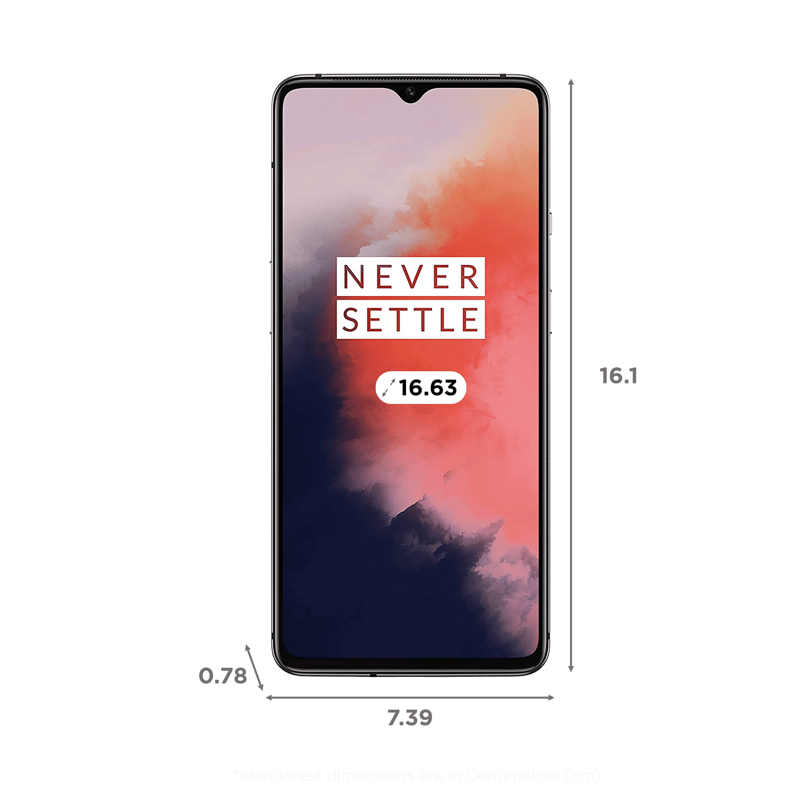 Refurbished OnePlus 7T (8GB RAM, 128GB, Frosted Silver)_2