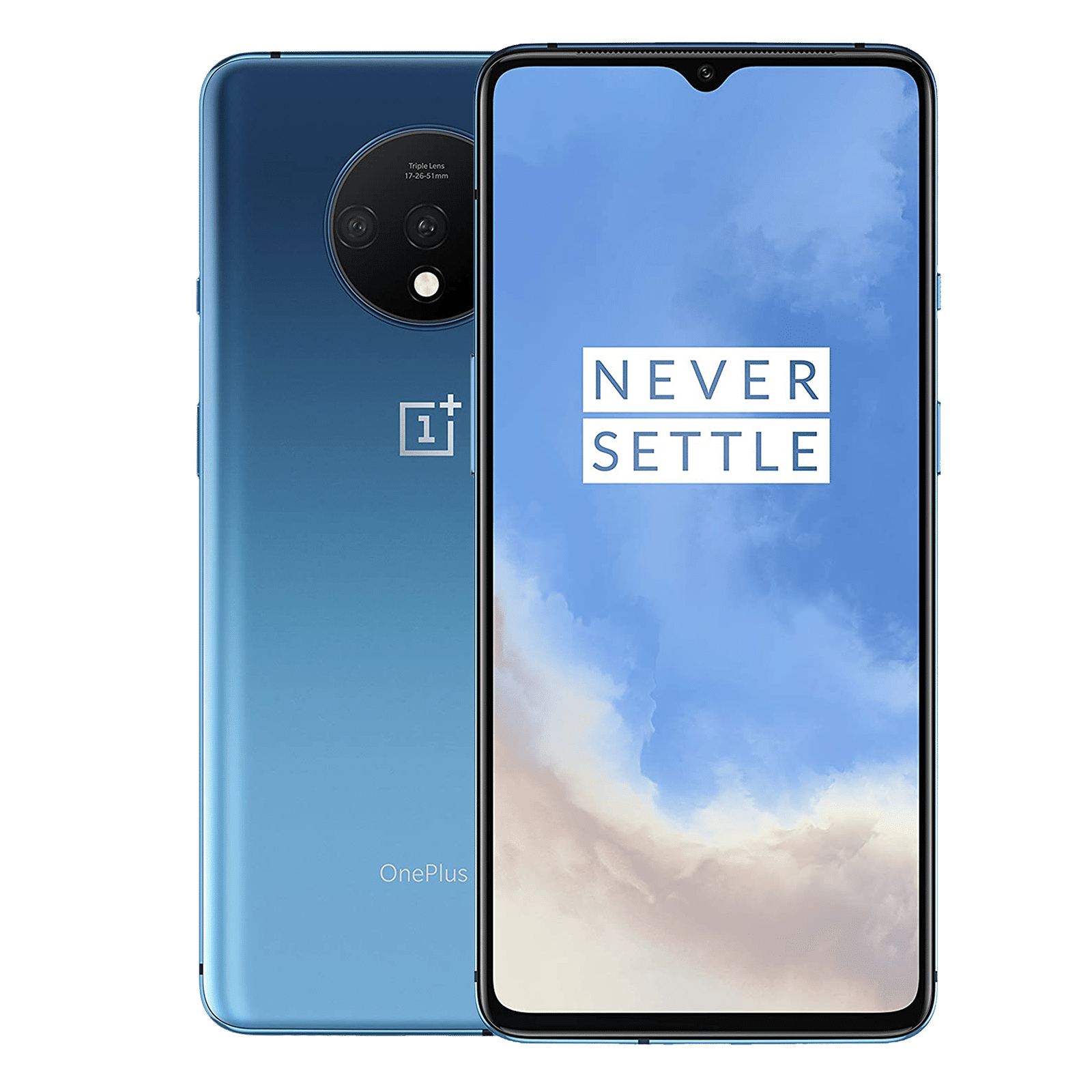 Refurbished OnePlus 7T (8GB RAM, 256GB, Glacier Blue)_1