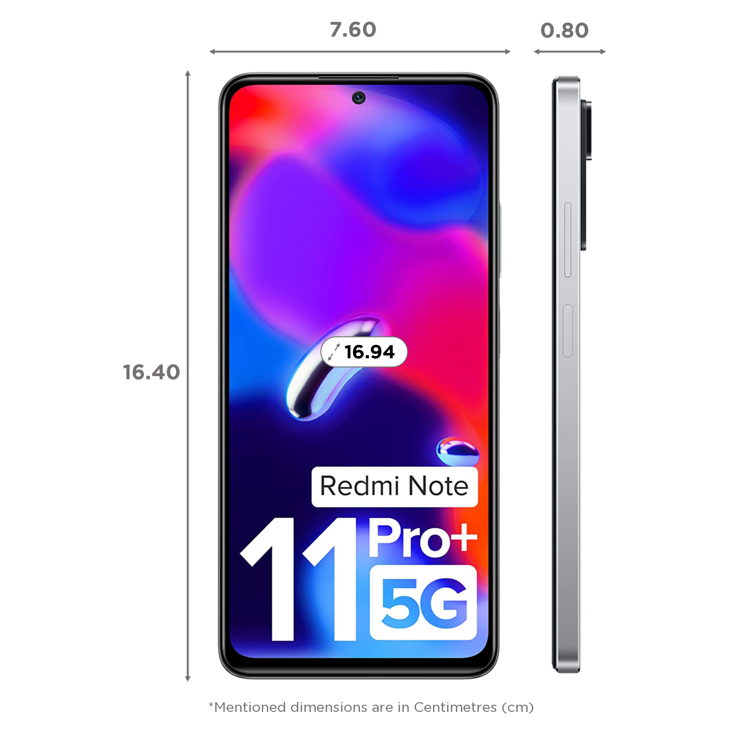 Redmi Note 11 Pro+ 5G (8GB RAM, 256GB, Phantom White)_2