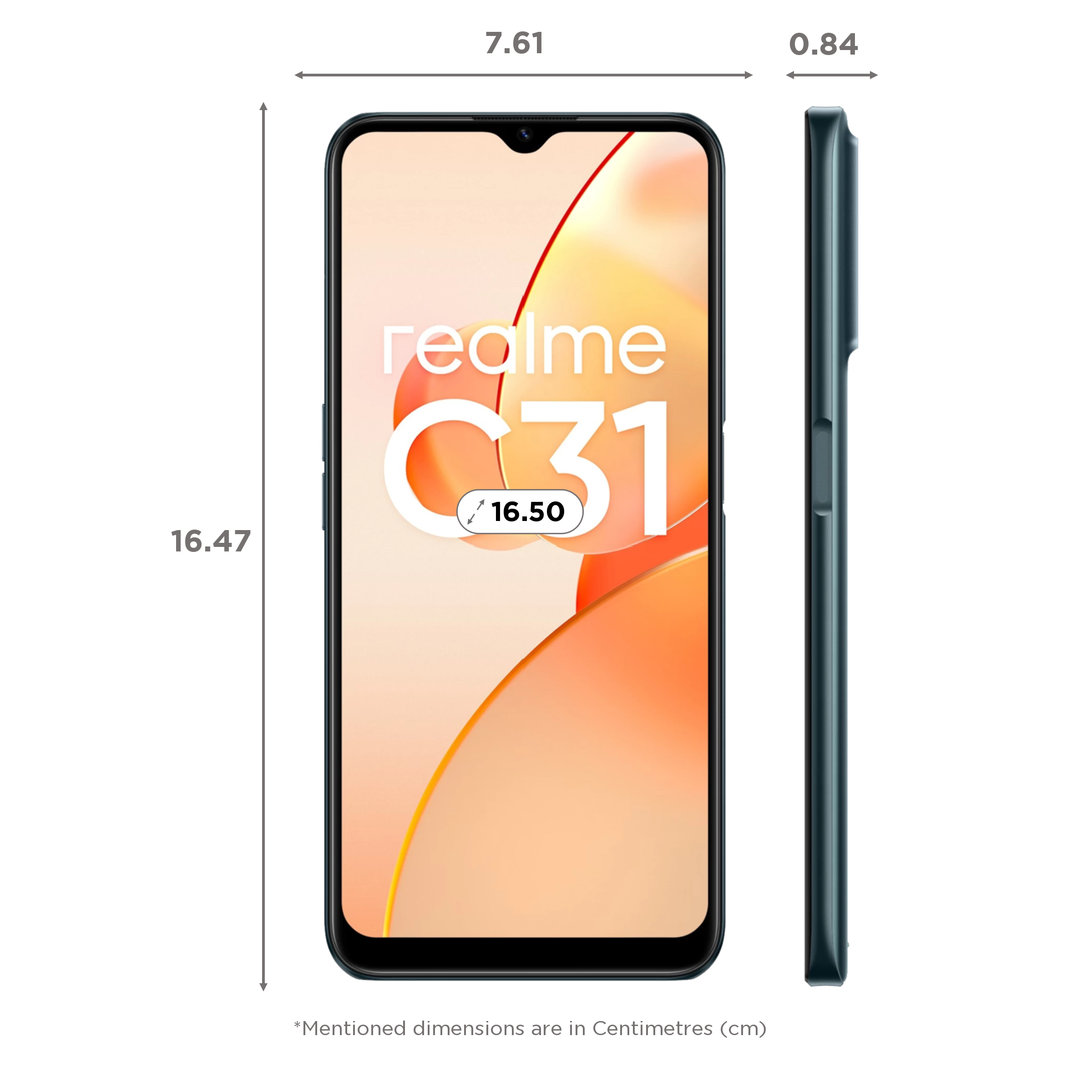 realme C31 (4GB RAM, 64GB, Dark Green)_2