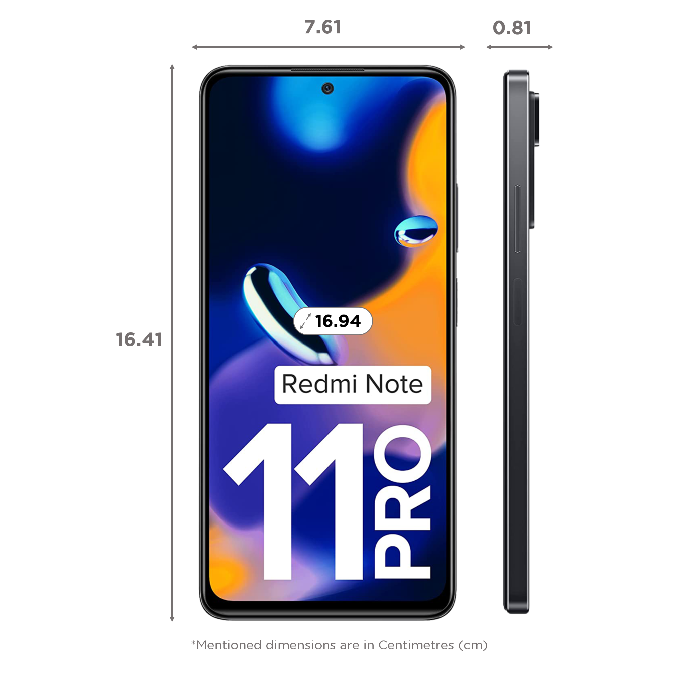 Redmi Note 11 Pro (8GB RAM, 128GB, Stealth Black) Redmi Note 11 Pro (8GB RAM, 128GB, Stealth Black)_2