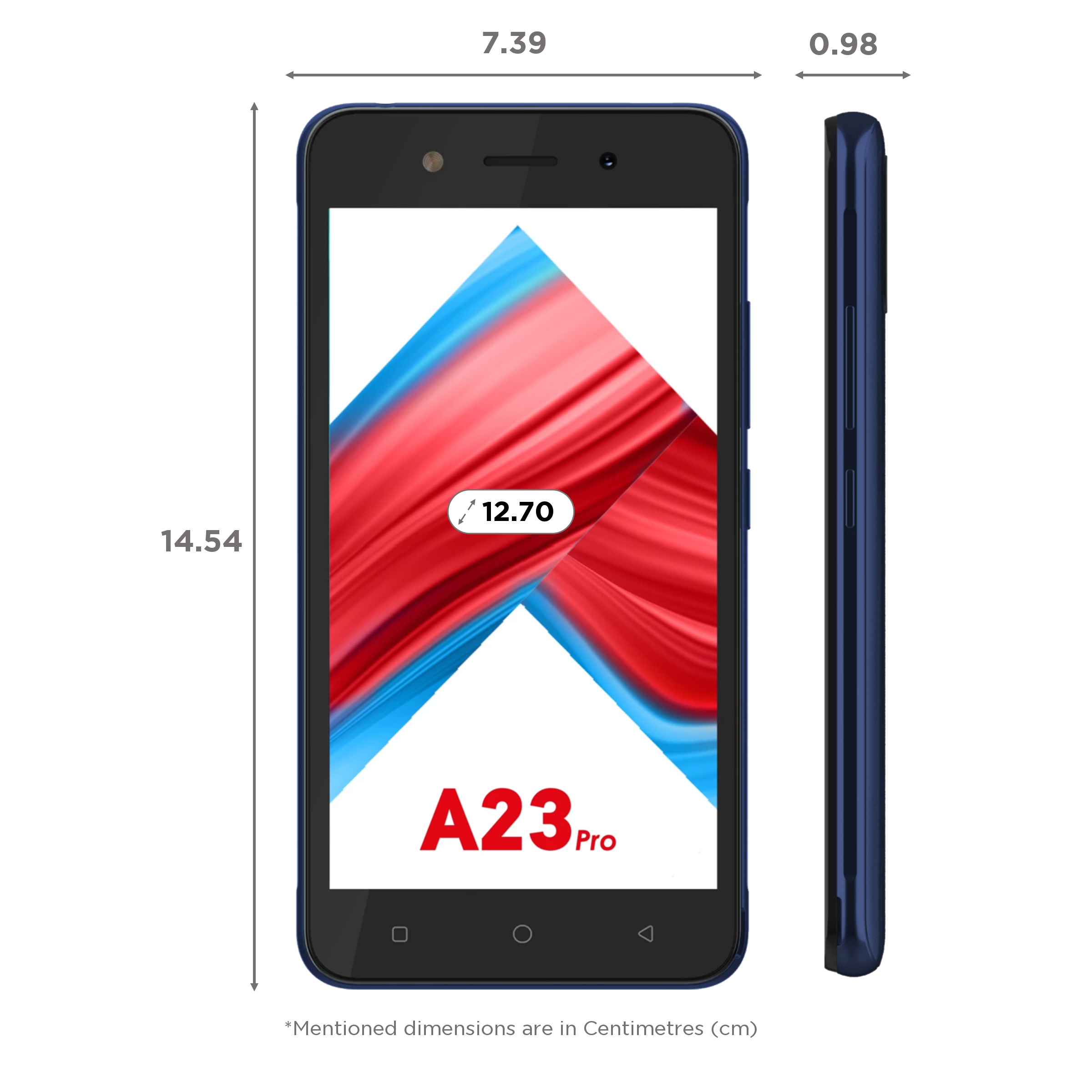 Itel A23 Pro (1GB RAM, 8GB, Sapphire Blue)_2