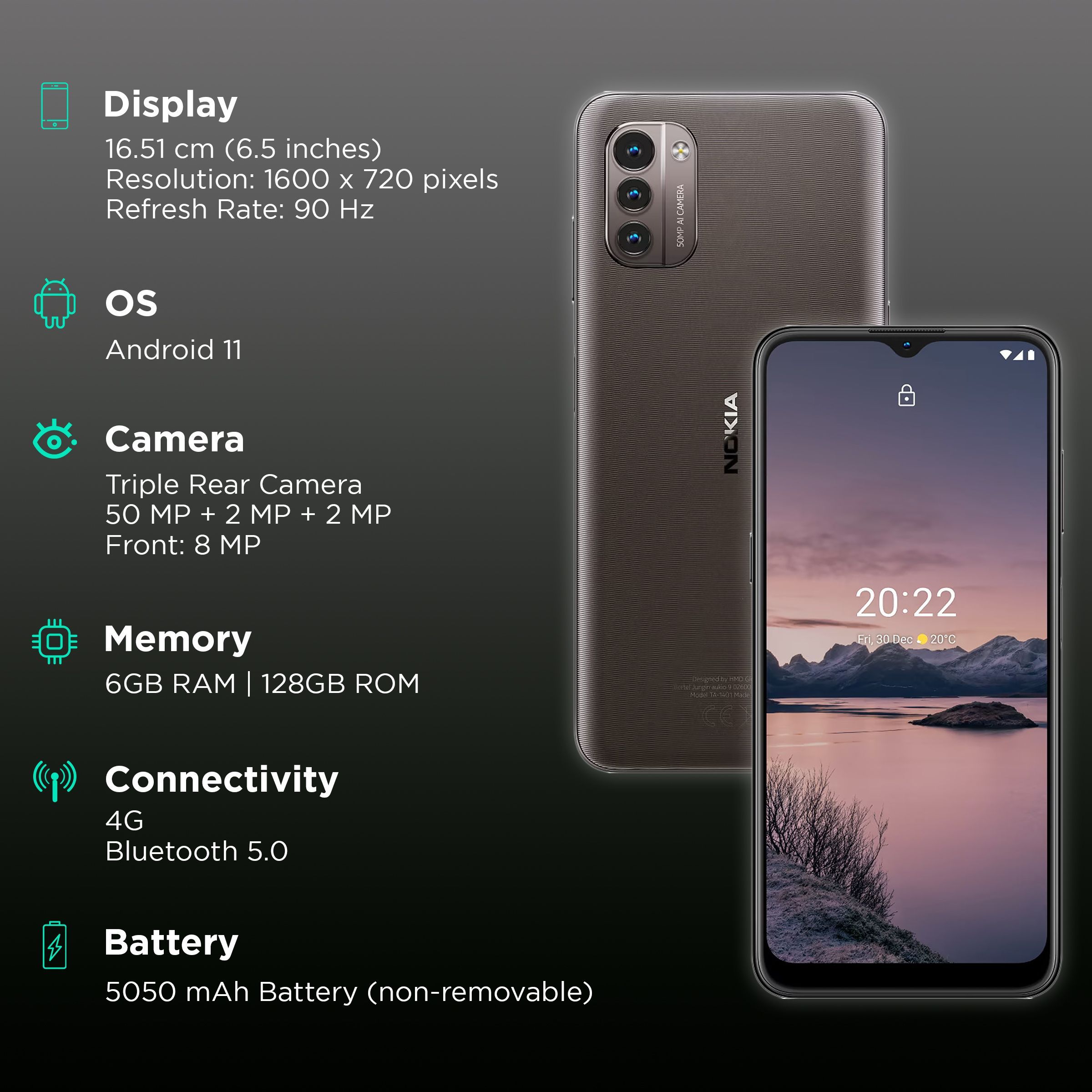 NOKIA G21 (6GB RAM, 128GB, Dusk)_2