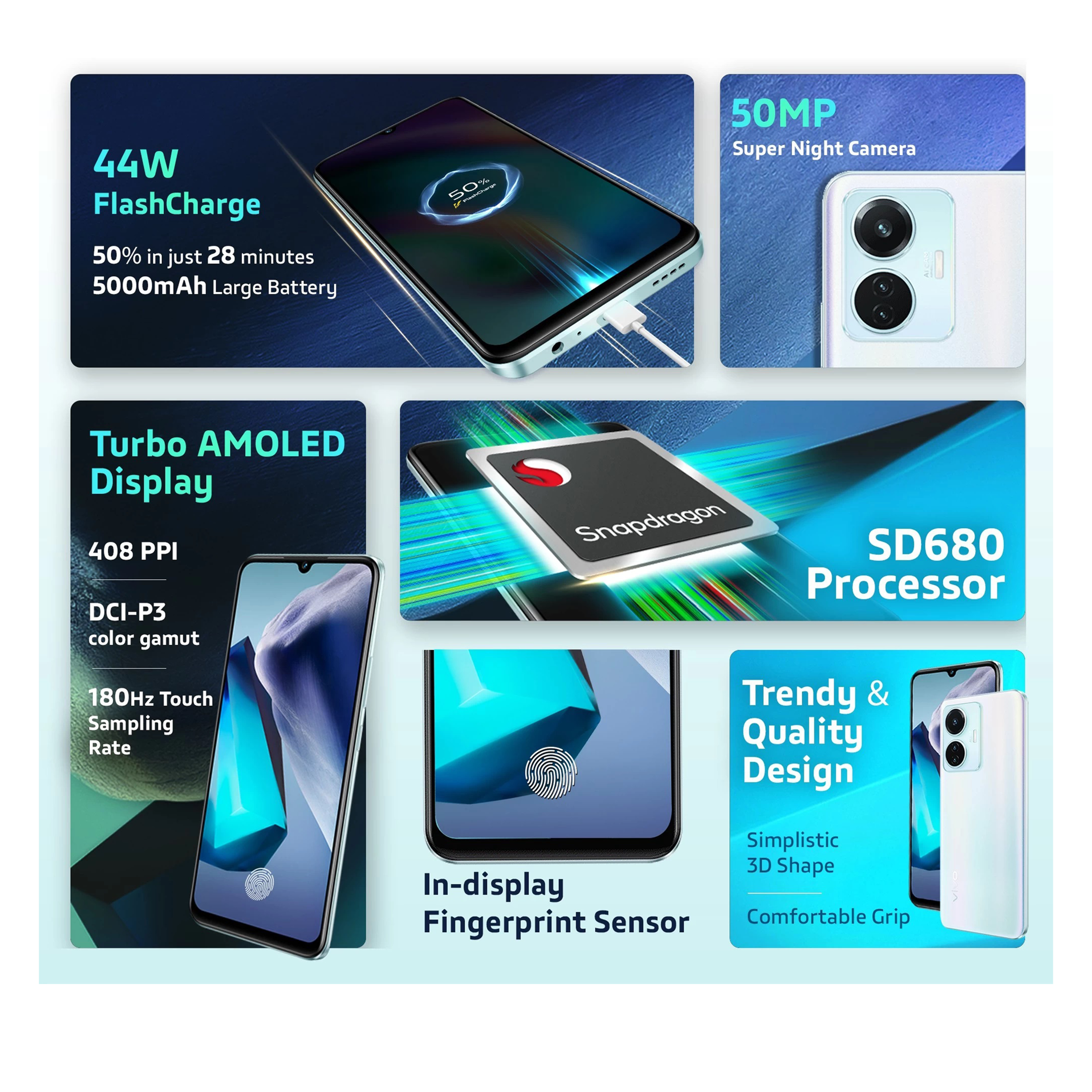 vivo T1 (4GB RAM, 128GB, Ice Dawn)_8