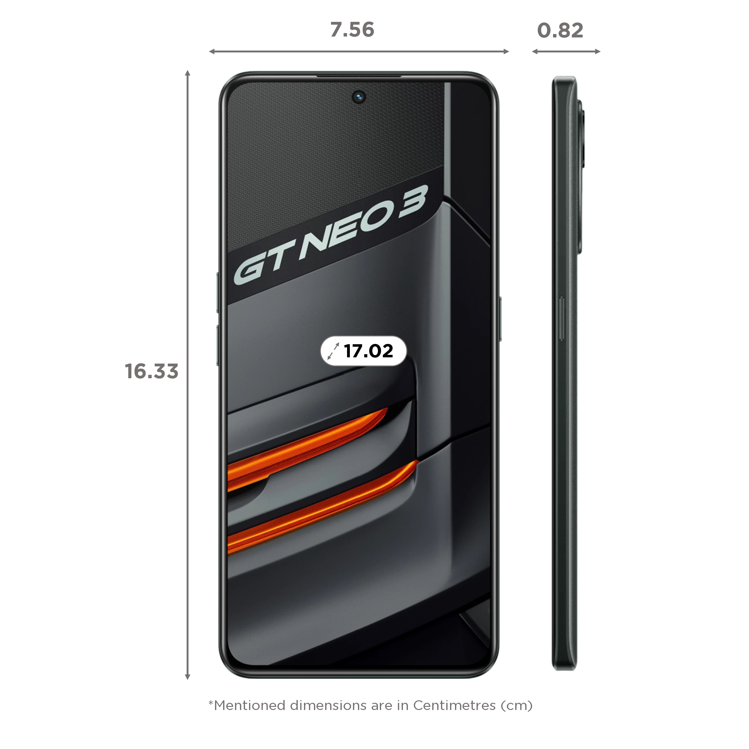 realme GT Neo 3 5G (8GB RAM, 128GB, Asphalt Black)_2