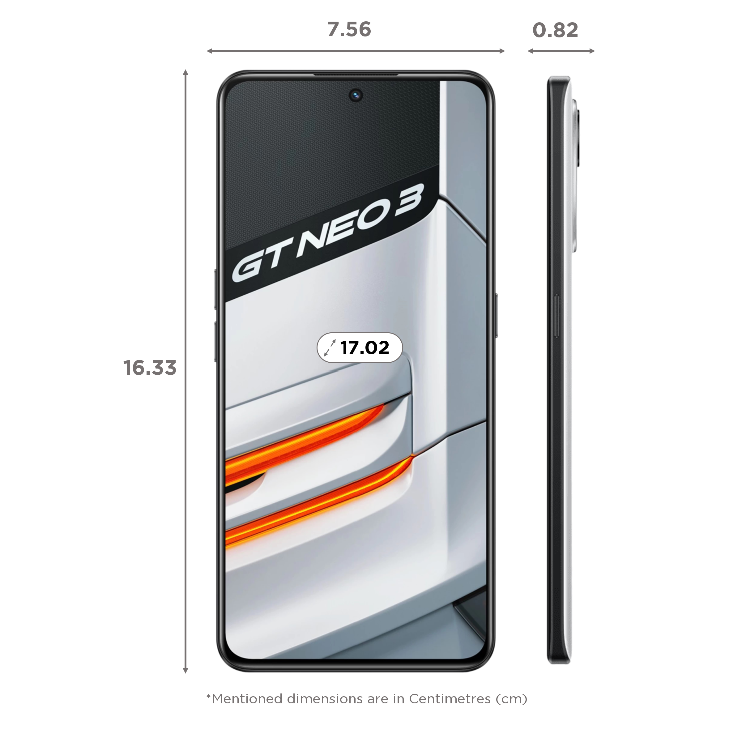 realme GT Neo 3 (150W) 5G (12GB RAM, 256GB, Sprint White)_2