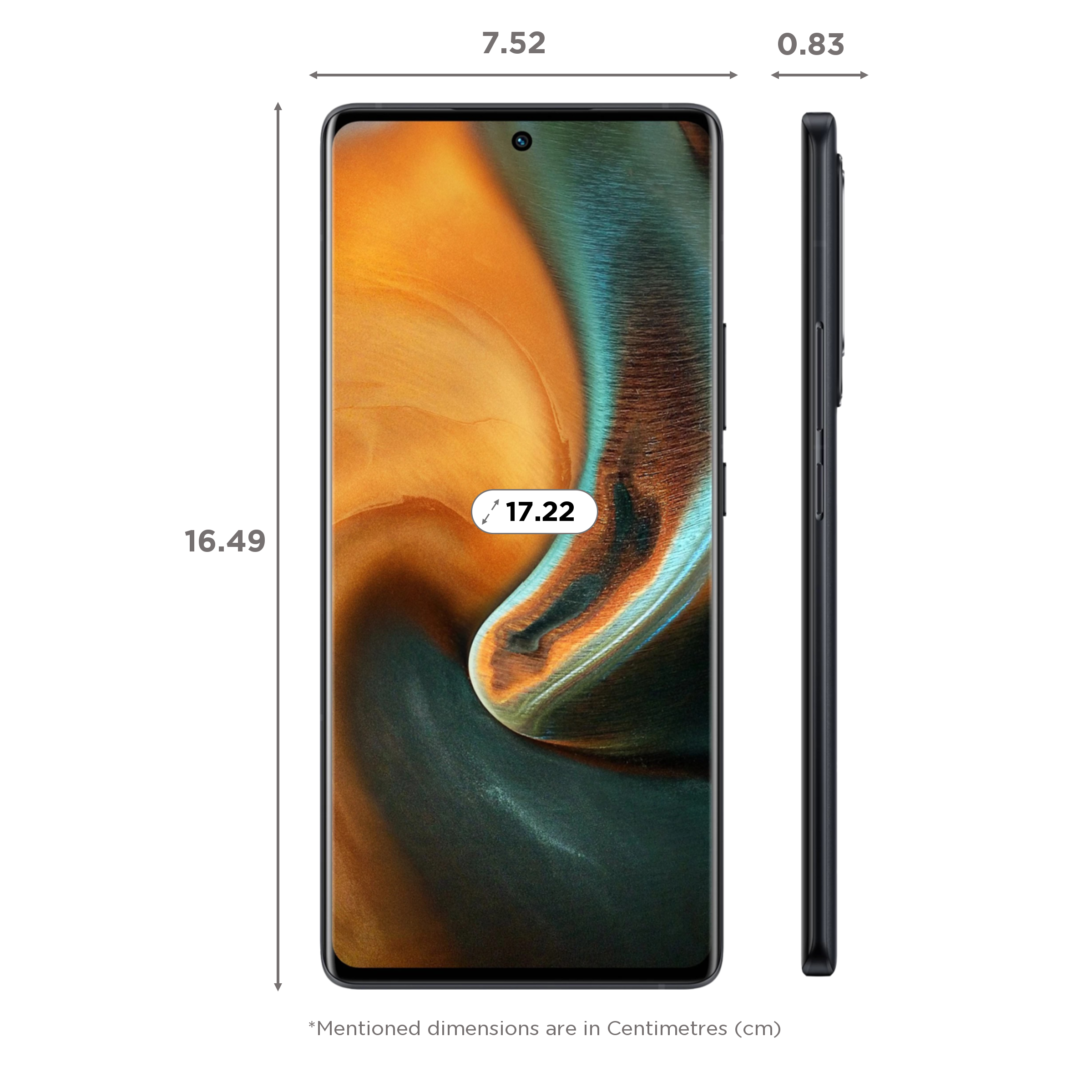 vivo X80 5G (8GB RAM, 128GB, Cosmic Black)_2