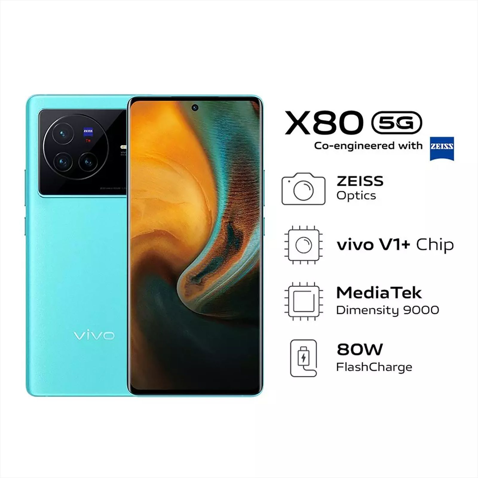 vivo X80 5G (12GB RAM, 256GB, Urban Blue)_8