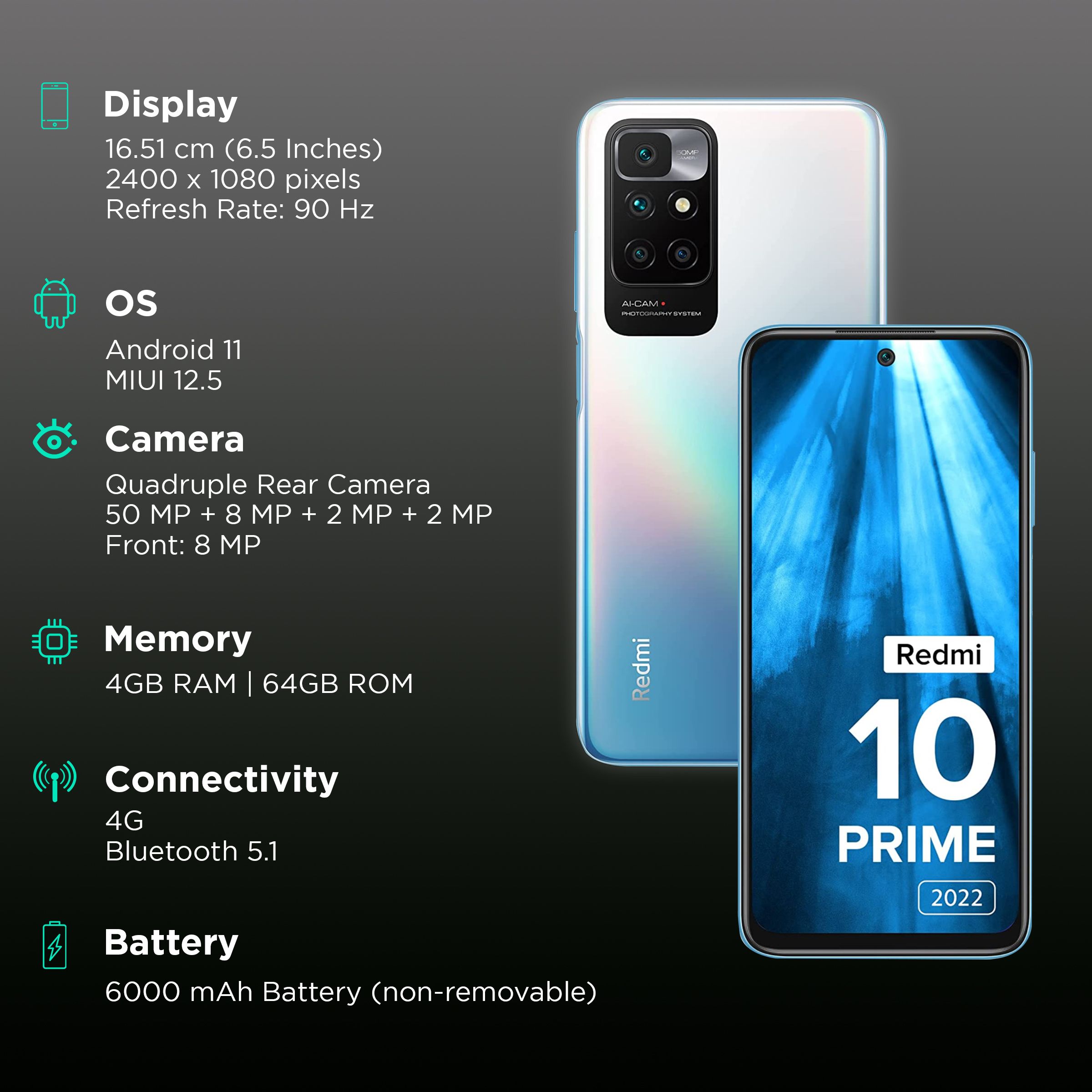 Redmi 10 Prime 2022 (4GB RAM, 64GB, Bifrost Blue)_3