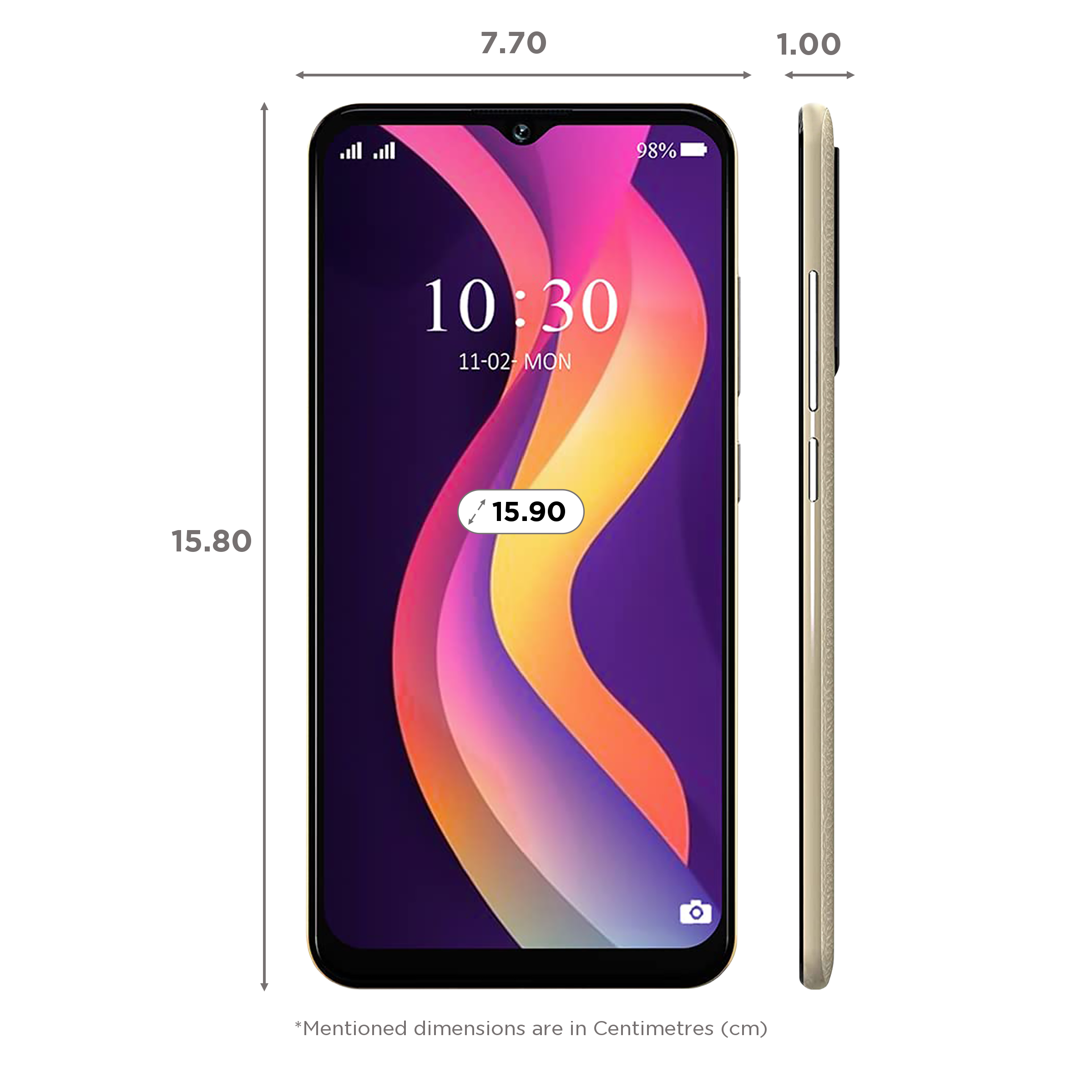 I KALL K525 Pro (4GB RAM, 64GB, Gold)_2