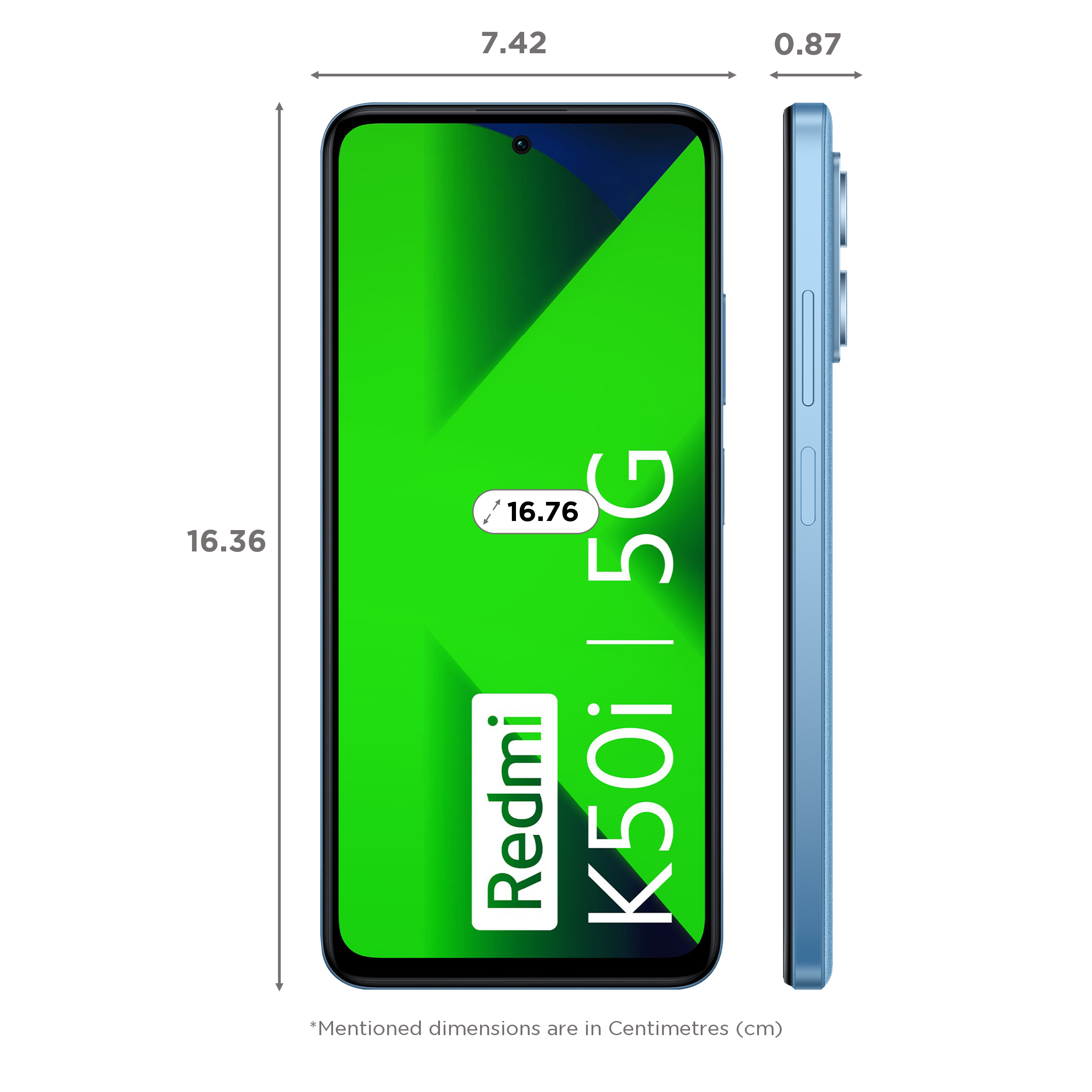 Redmi K50i 5G (8GB RAM, 256GB, Phantom Blue)_2