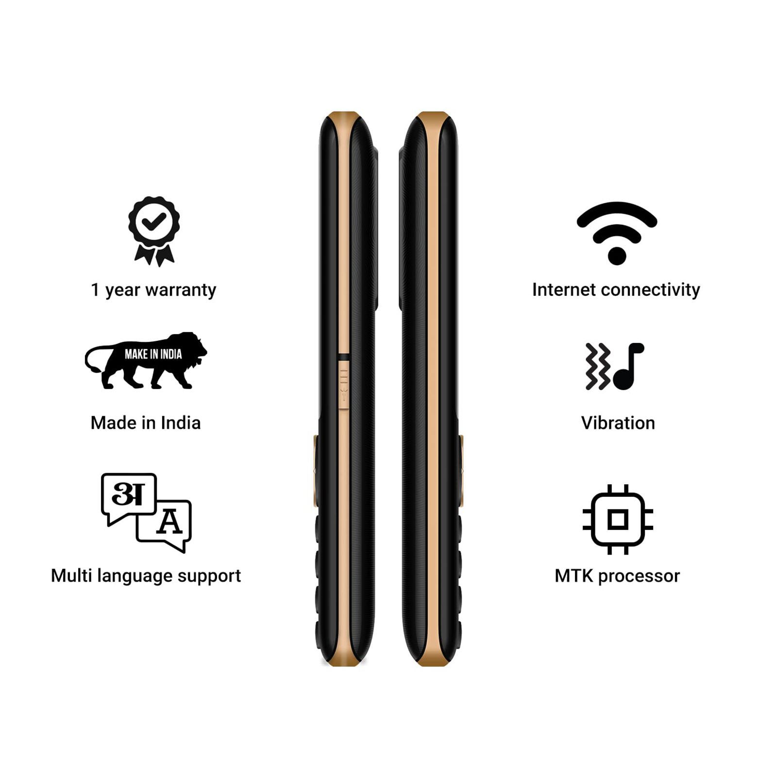 SAREGAMA Carvaan CM281 (2GB, Dual SIM, Rear Camera, Classic Black)_9