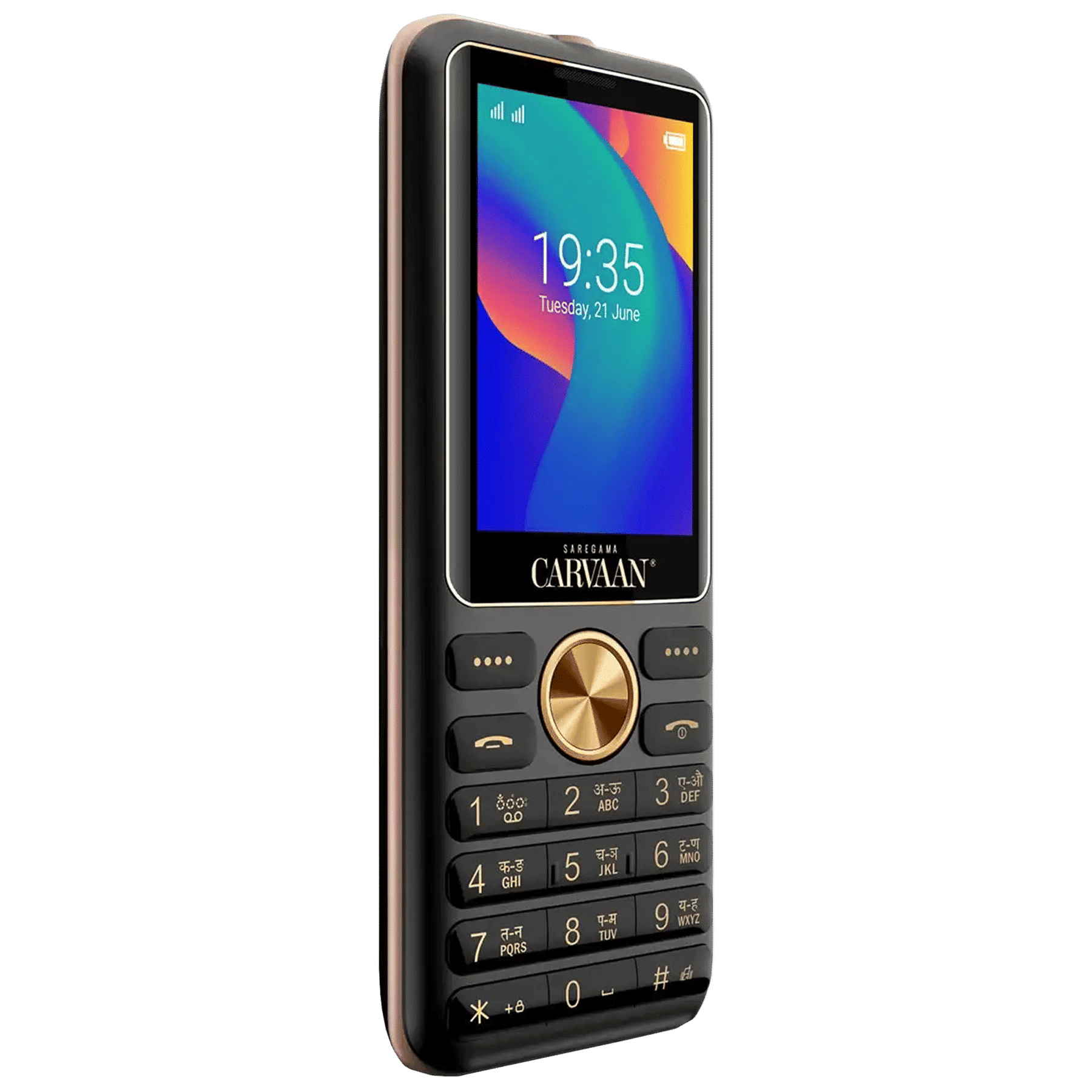 SAREGAMA Carvaan CM281 (2GB, Dual SIM, Rear Camera, Classic Black)_4