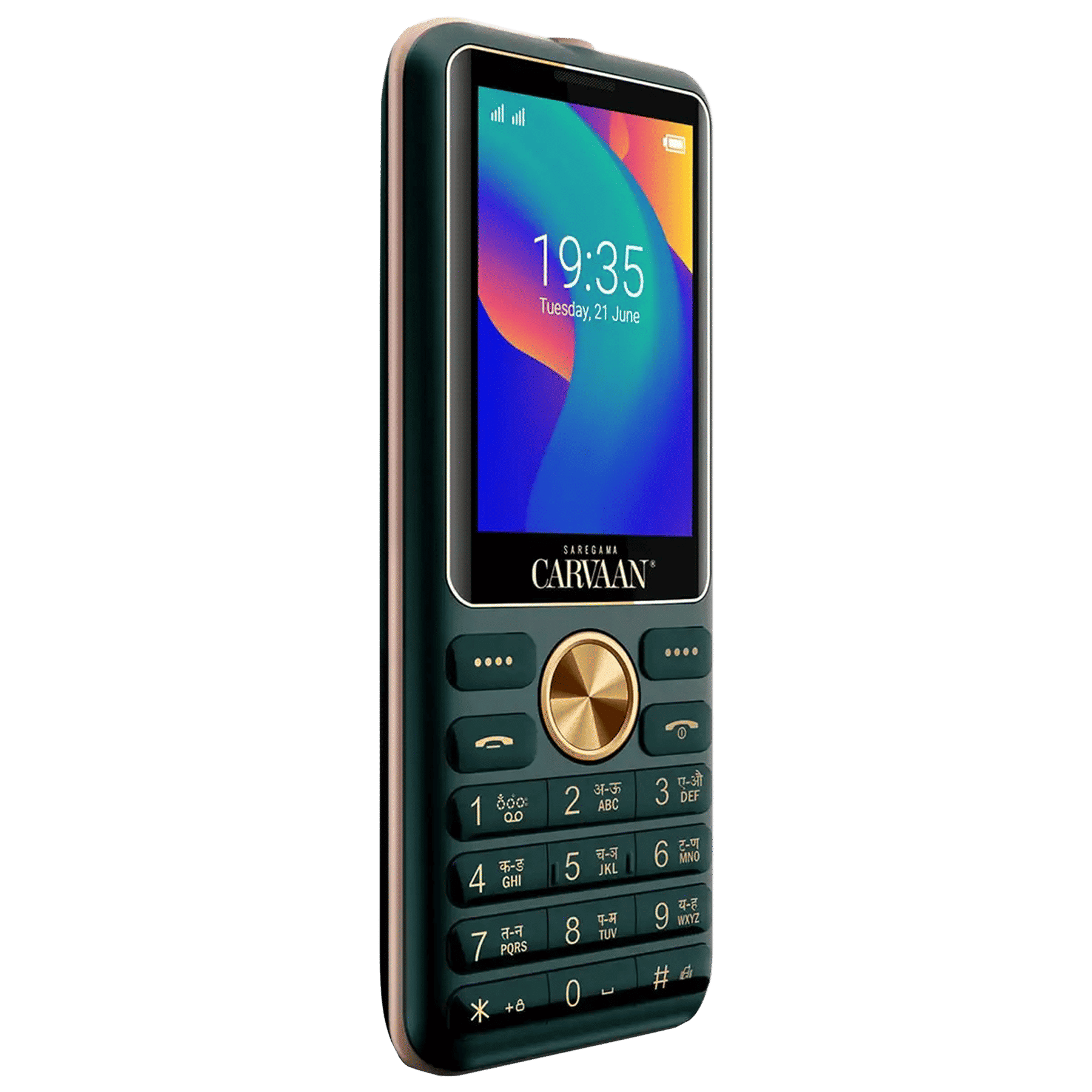 SAREGAMA Carvaan CM281 (2GB, Dual SIM, Rear Camera, Emerald Green)_4