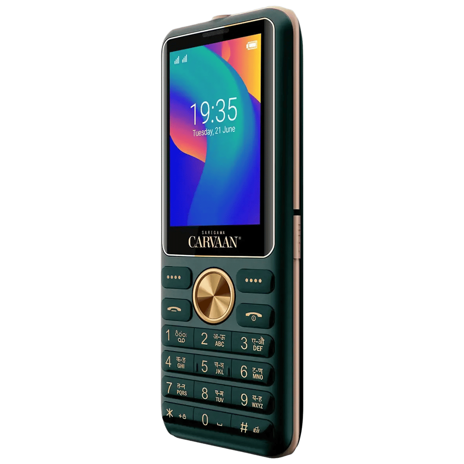 SAREGAMA Carvaan CM281 (2GB, Dual SIM, Rear Camera, Emerald Green)_5