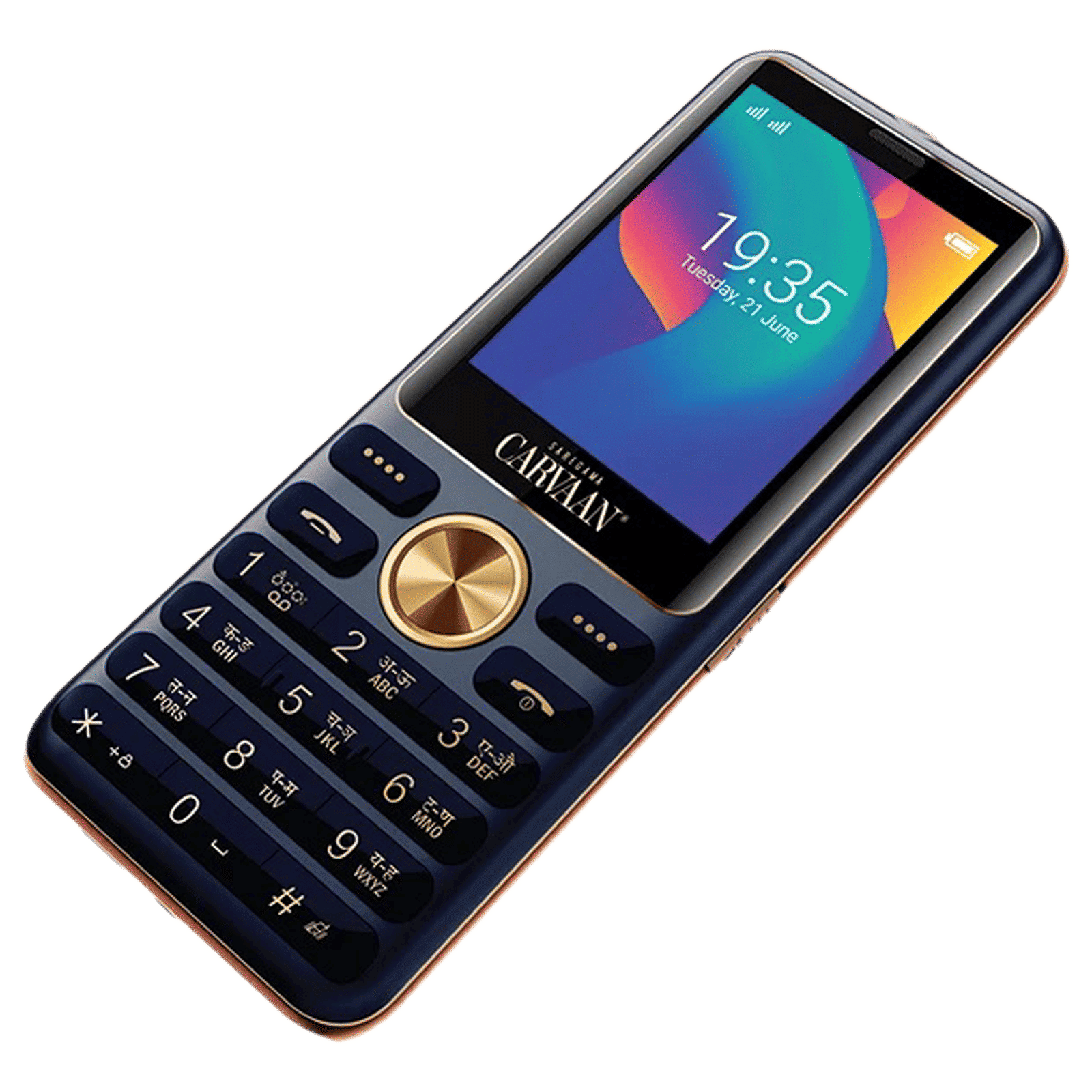 SAREGAMA Carvaan CM281 (2GB, Dual SIM, Rear Camera, Royal Blue)_6