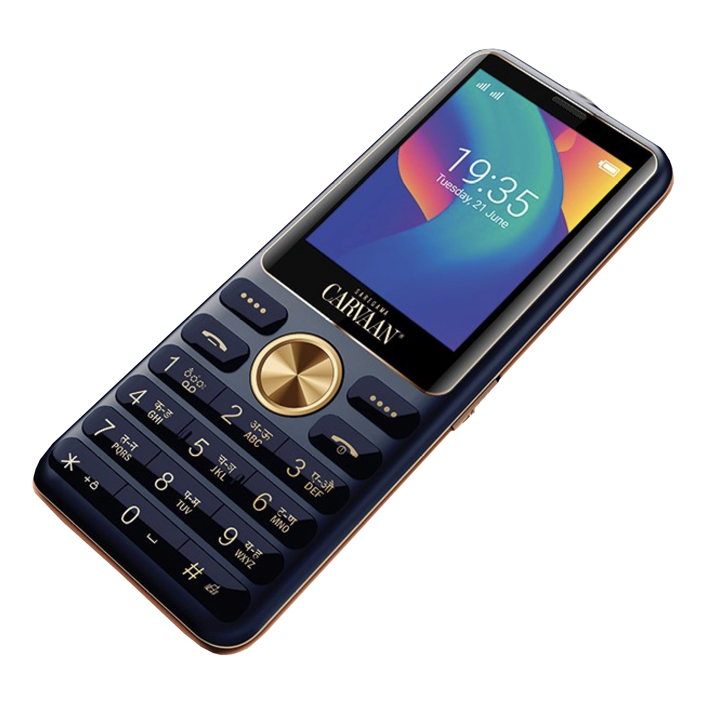 SAREGAMA Carvaan CM281 (2GB, Dual SIM, Rear Camera, Royal Blue)_5