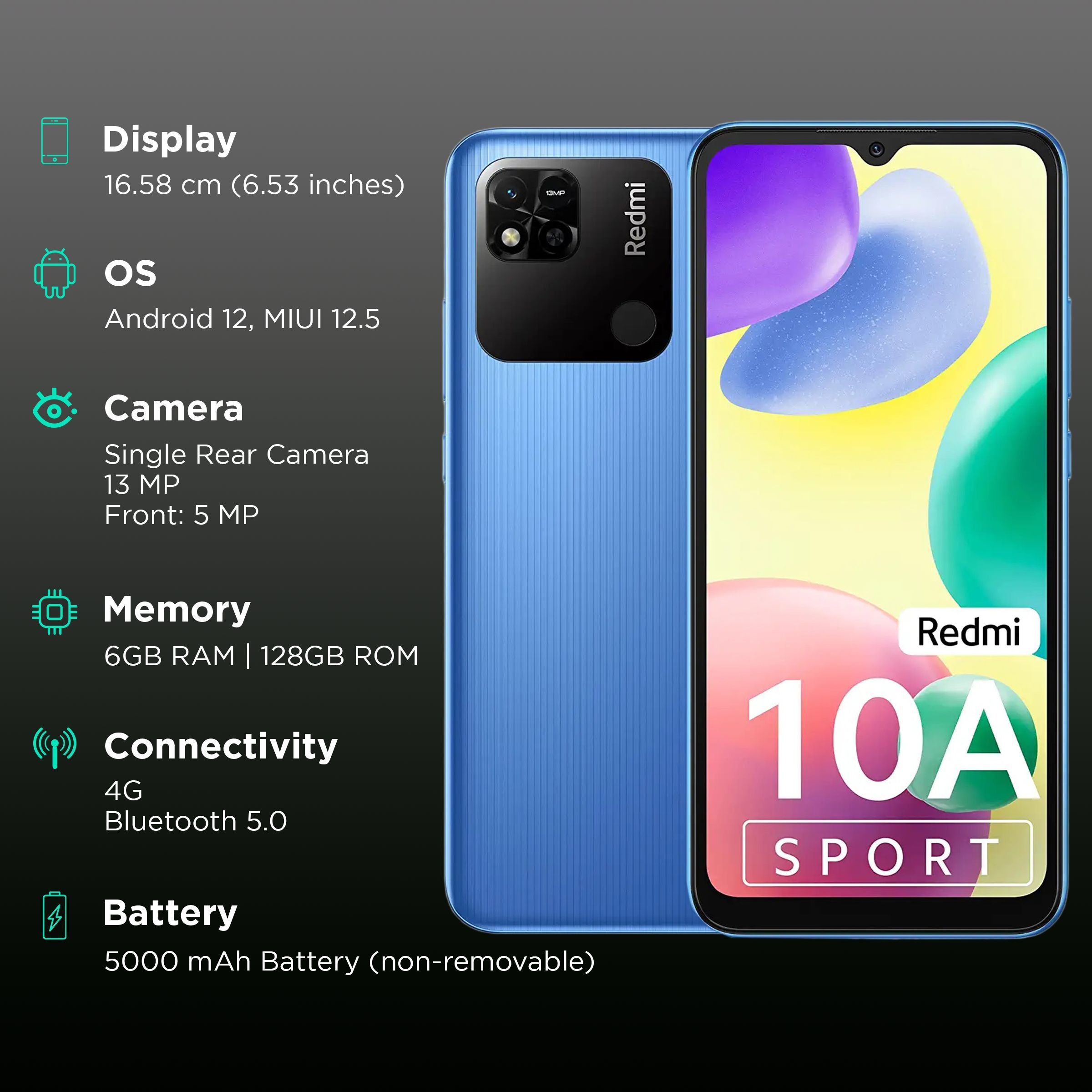 Redmi 10A Sport (6GB RAM, 128GB, Sea Blue)_3