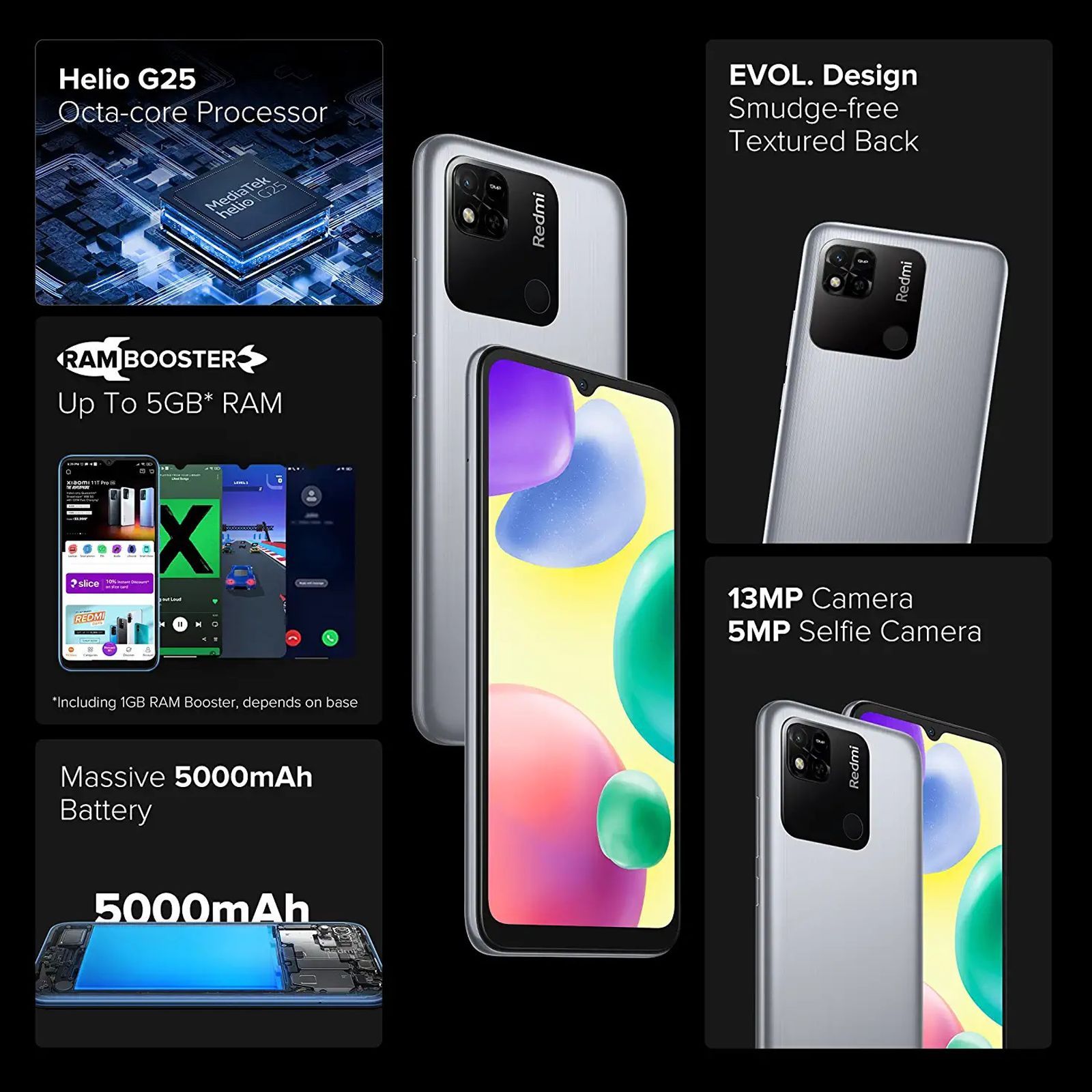 Redmi 10A Sport (6GB RAM, 128GB, Slate Grey) Redmi 10A Sport (6GB RAM, 128GB, Slate Grey)_6