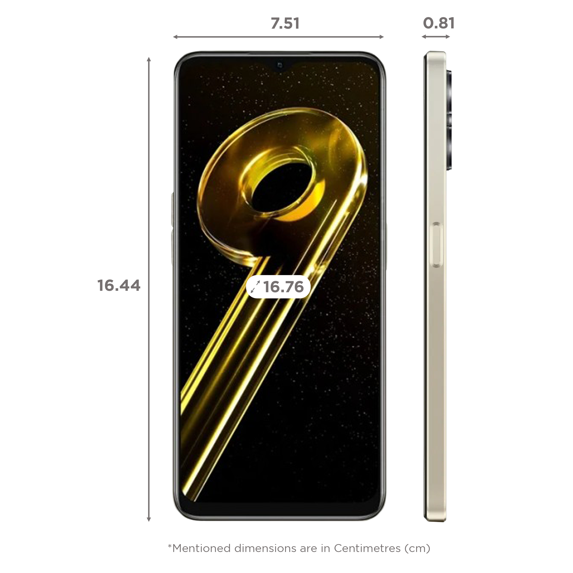 realme 9i 5G (4GB RAM, 128GB, Metallica Gold)_2