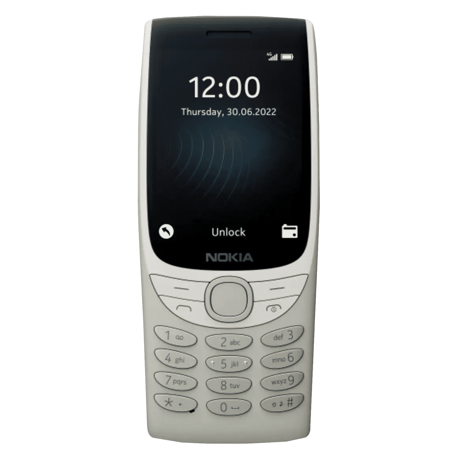 NOKIA 8210 4G (128MB, Dual SIM, Rear Camera, Sand)_5