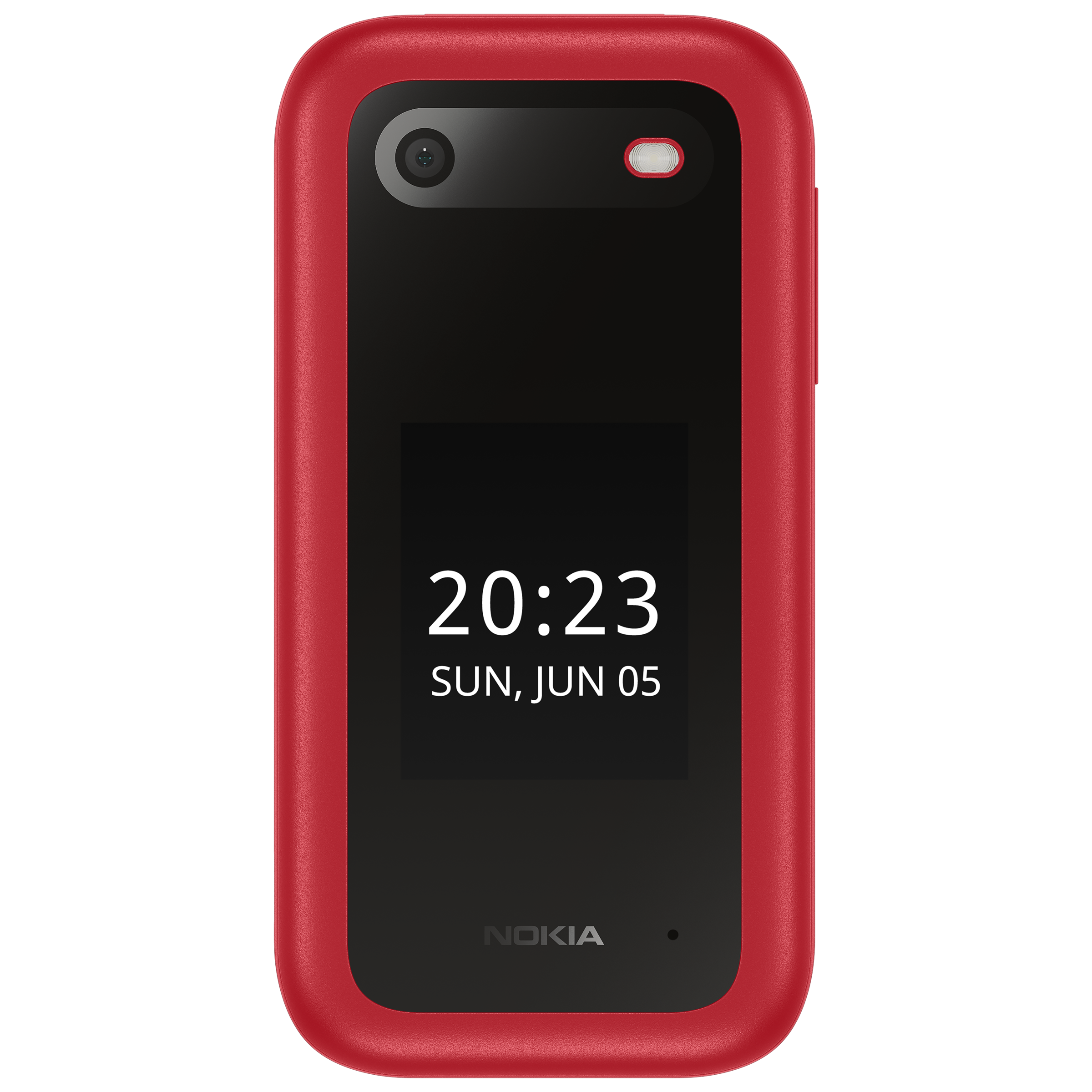 NOKIA 2660 Flip (128MB, Dual SIM, Rear Camera, Red)_7