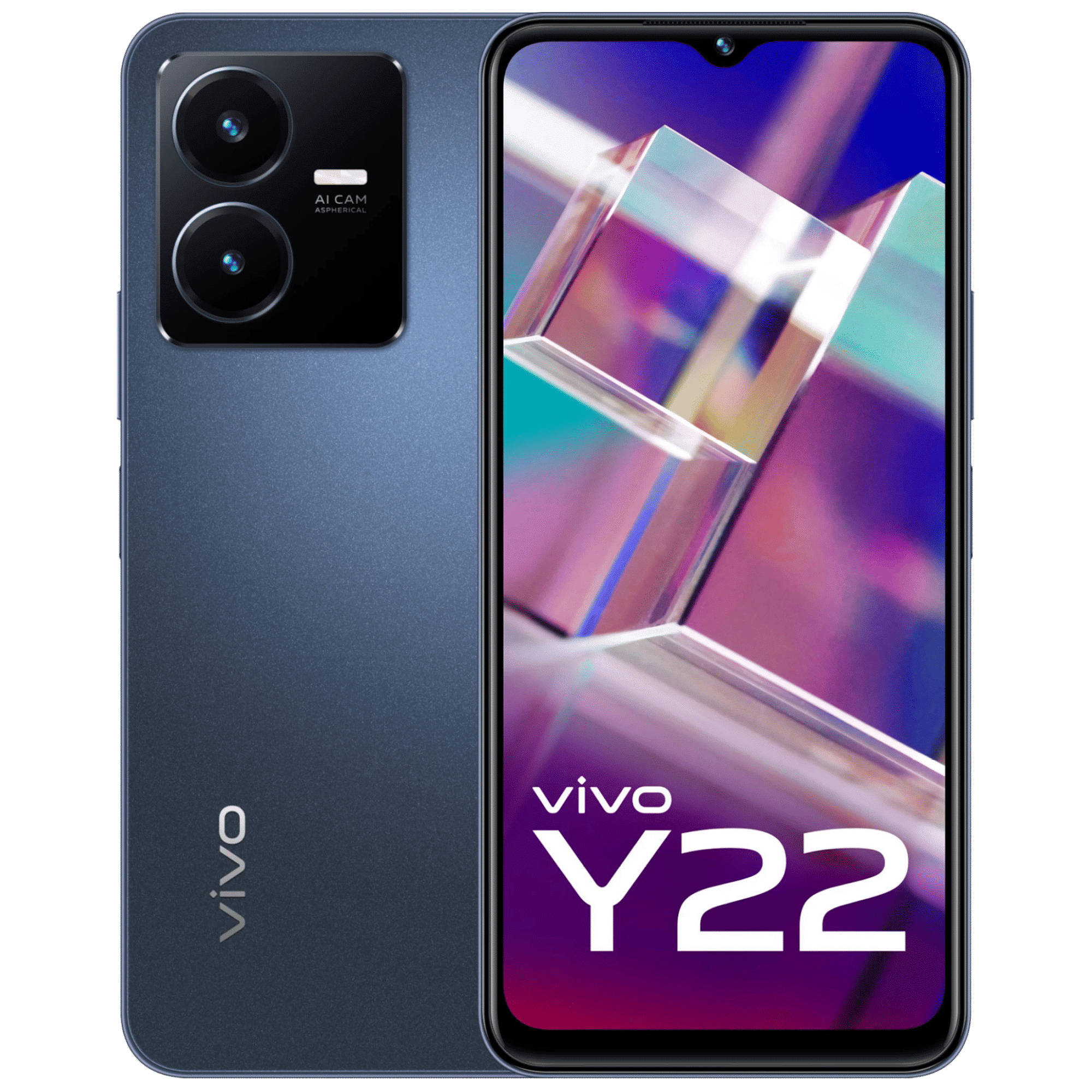 vivo Y22 (6GB RAM, 128GB, Starlit Blue)_1