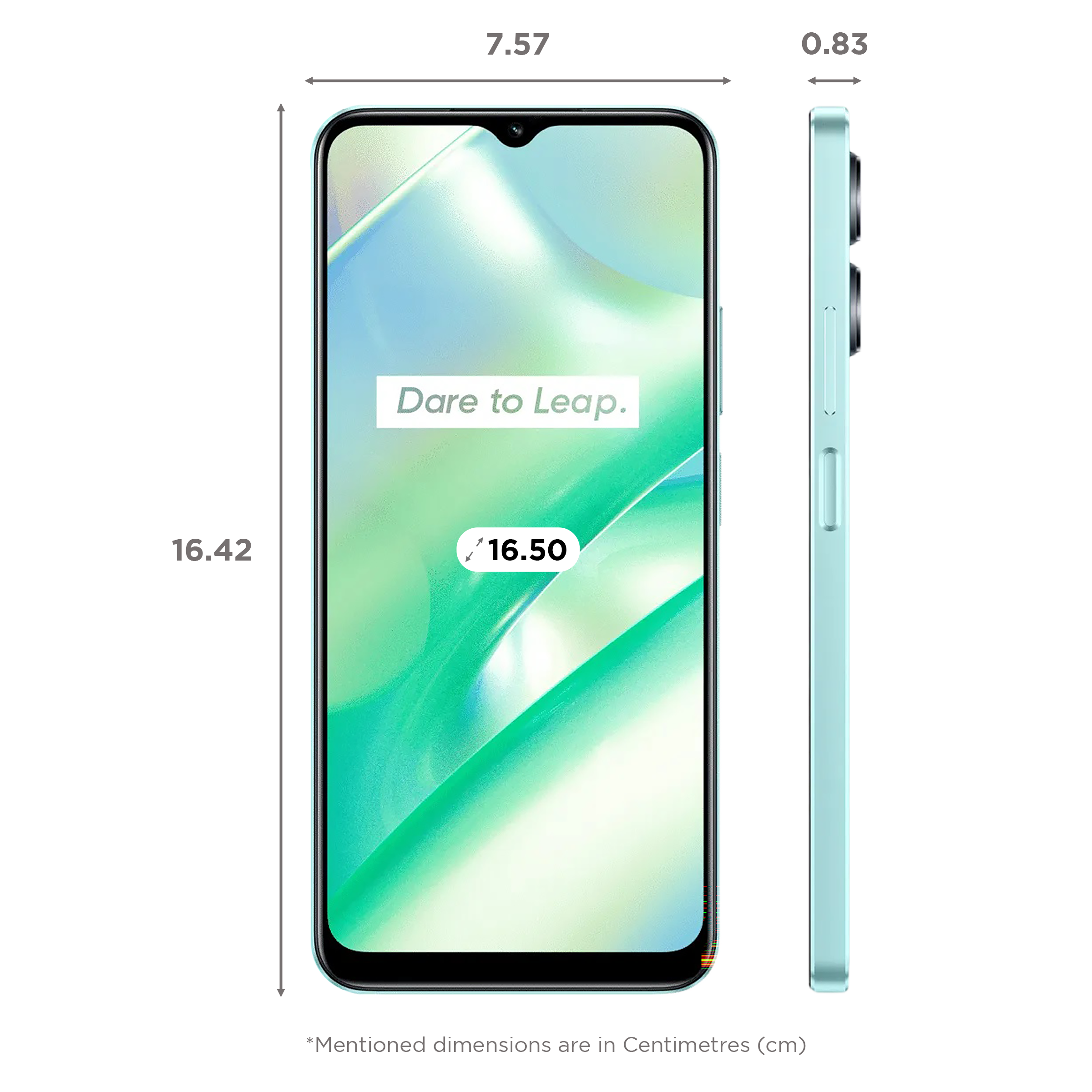 realme C33 (3GB RAM, 32GB, Aqua Blue)_2