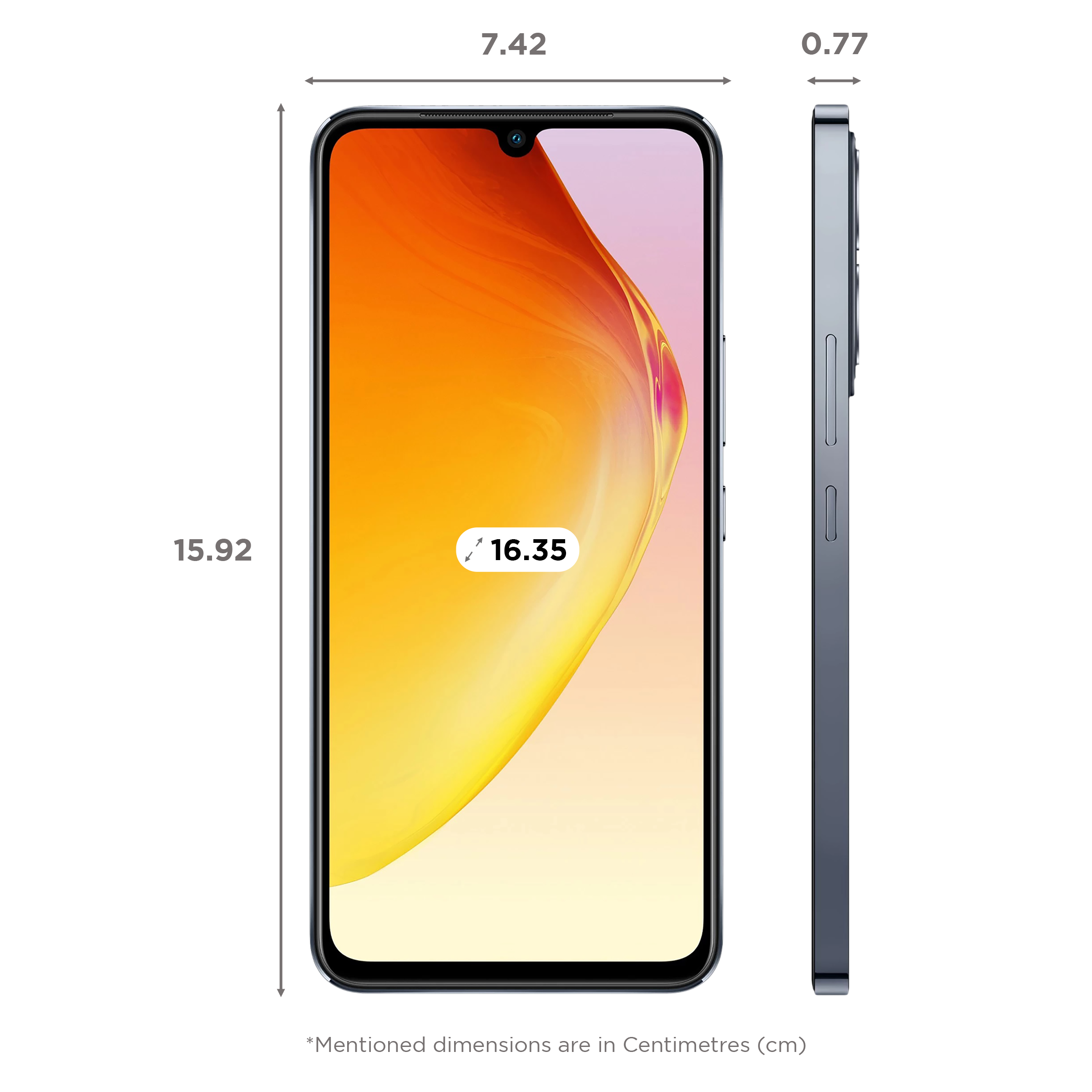 vivo V25 5G (12GB RAM, 256GB, Elegant Black) vivo V25 5G (12GB RAM, 256GB, Elegant Black)_2