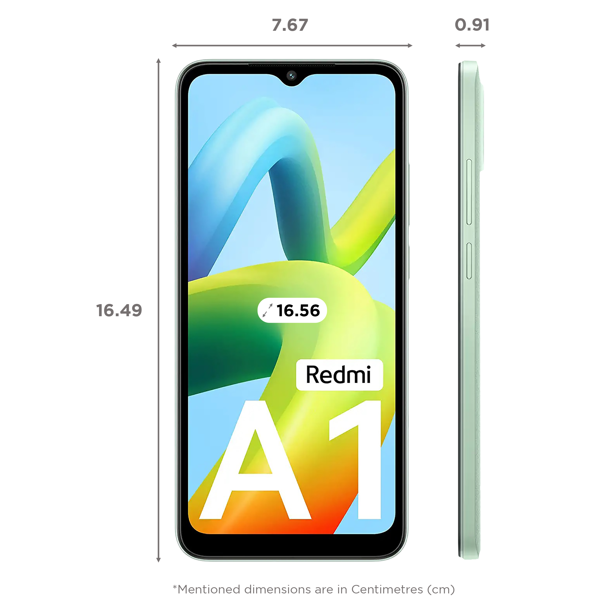 Redmi A1 (2GB RAM, 32GB, Light Green)_2