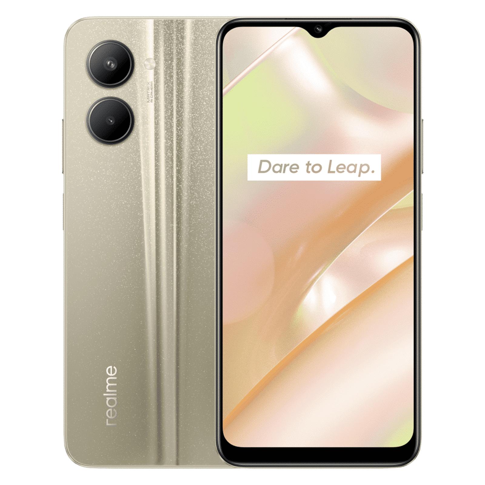 realme C33 (4GB RAM, 64GB, Sandy Gold)_1
